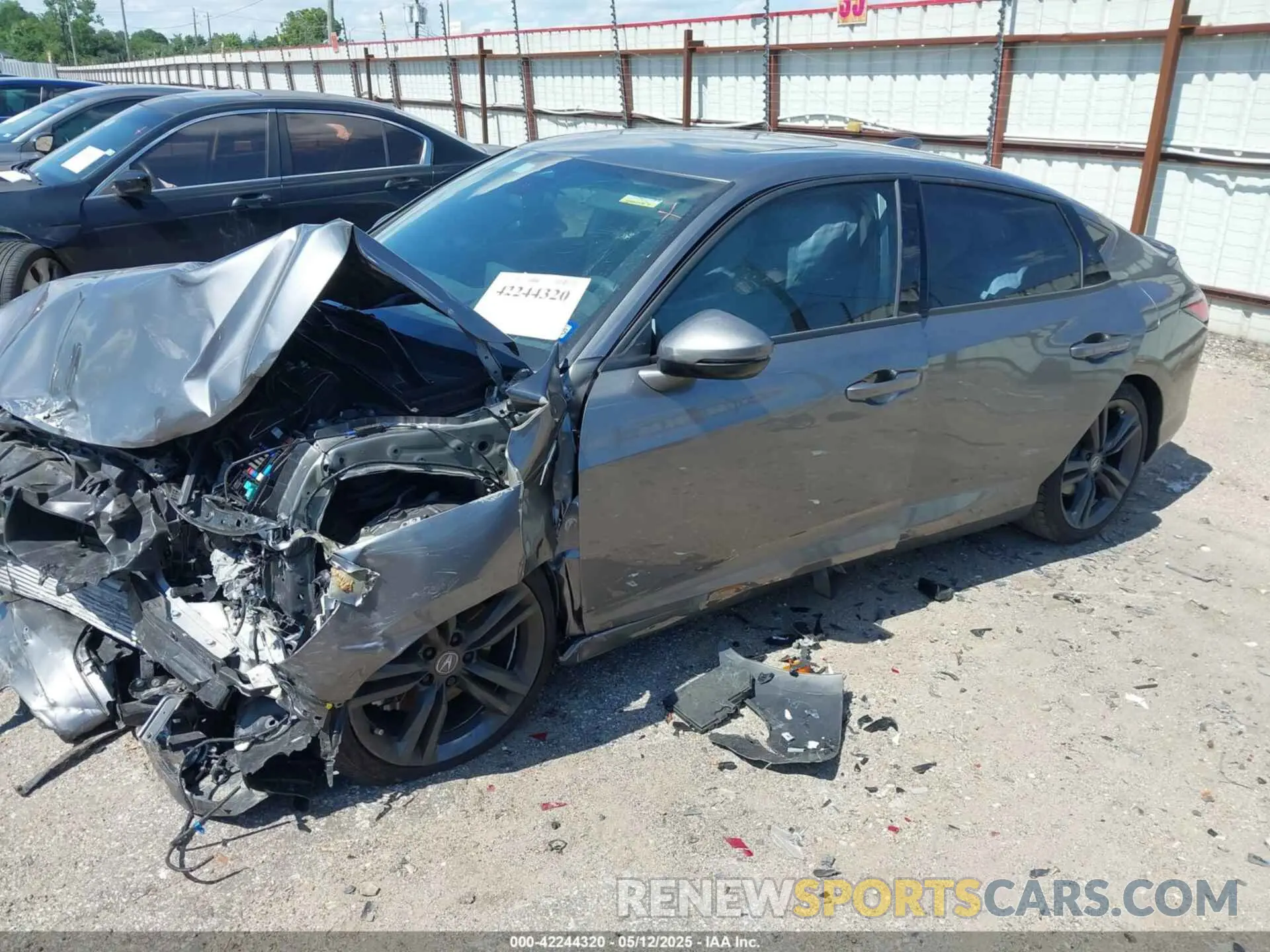 2 fotografías del automóvil dañado 19UDE4G71RA024457 ACURA INTEGRA 2024