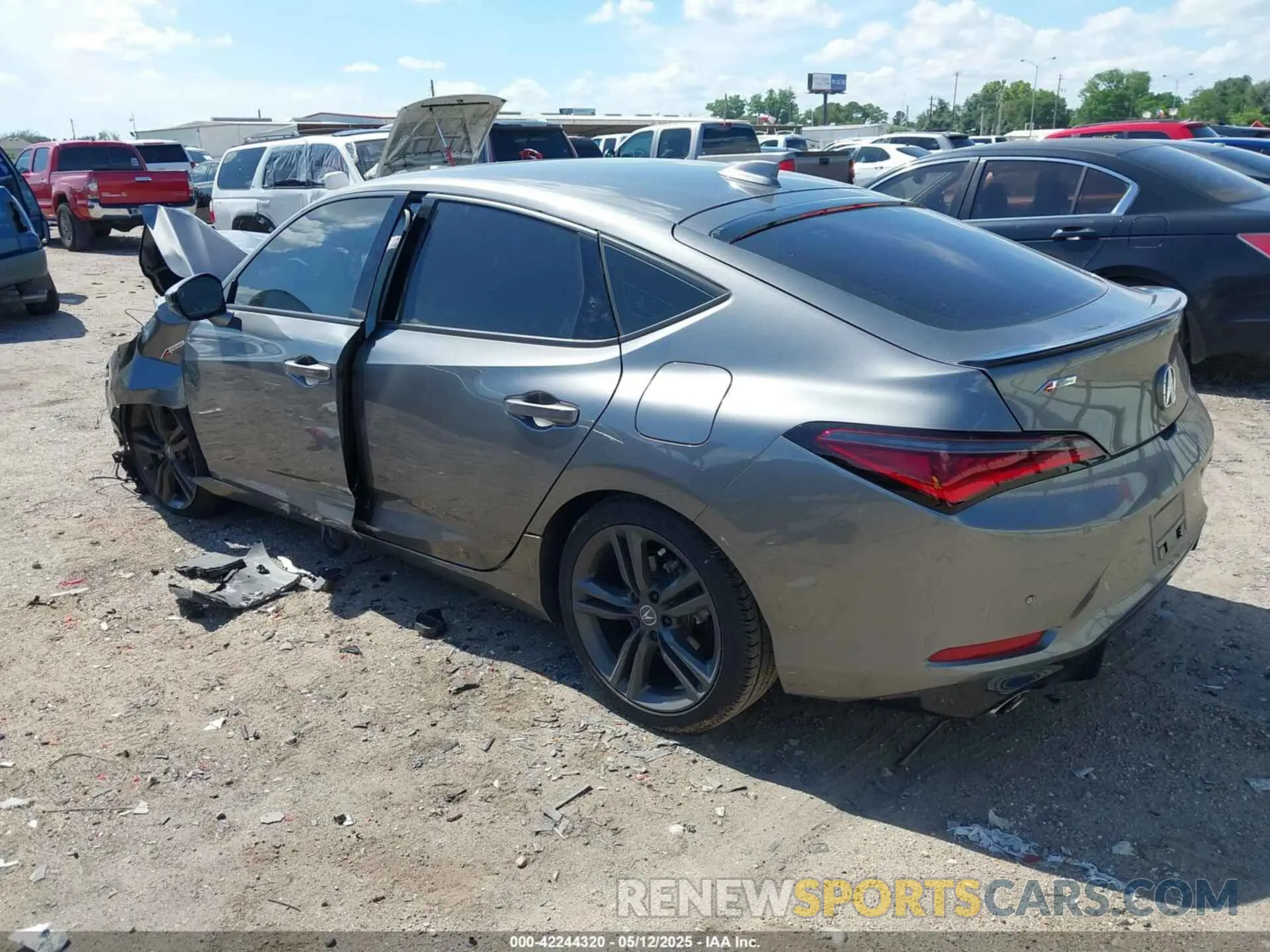 3 fotografías del automóvil dañado 19UDE4G71RA024457 ACURA INTEGRA 2024