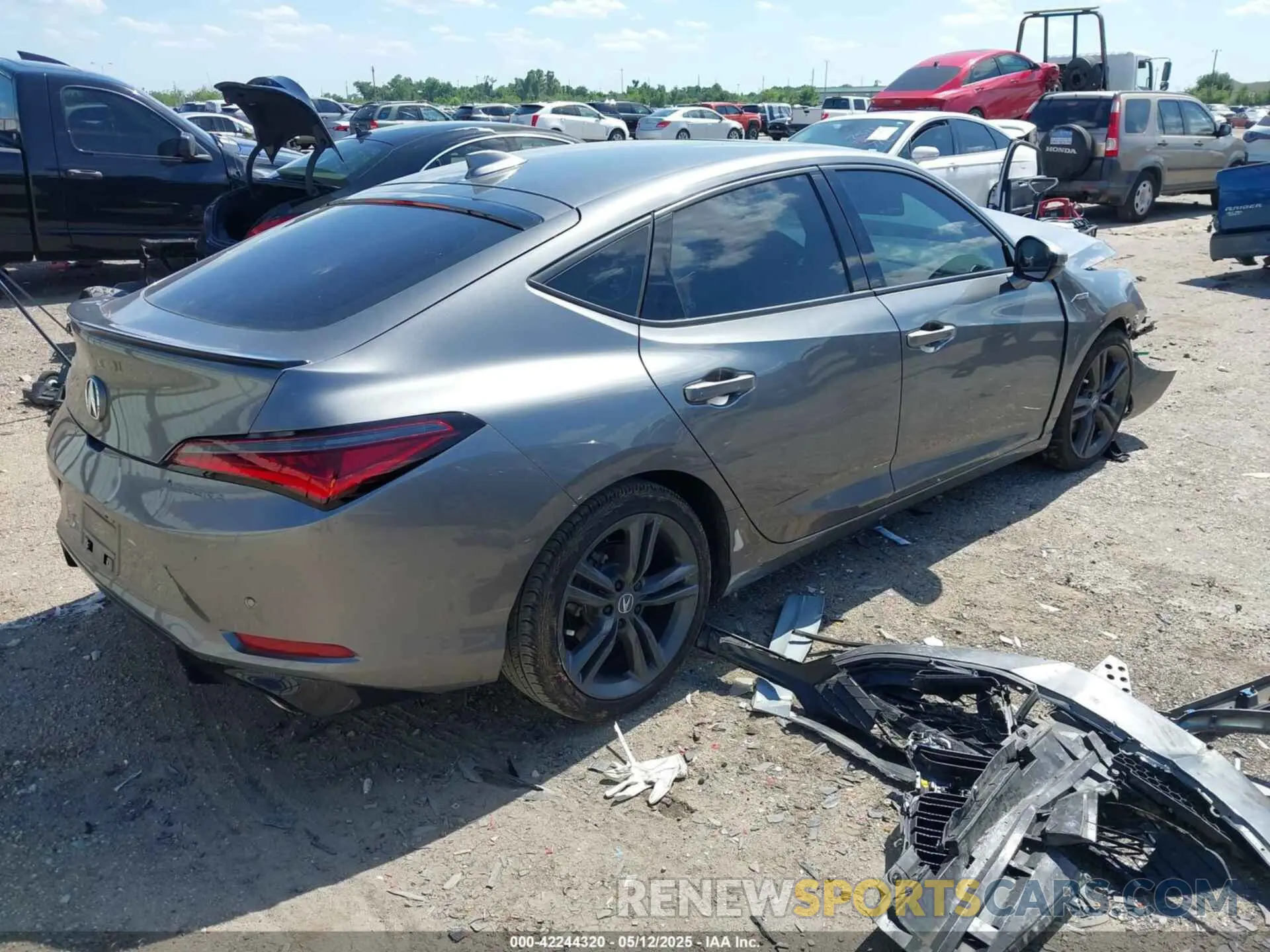4 fotografías del automóvil dañado 19UDE4G71RA024457 ACURA INTEGRA 2024
