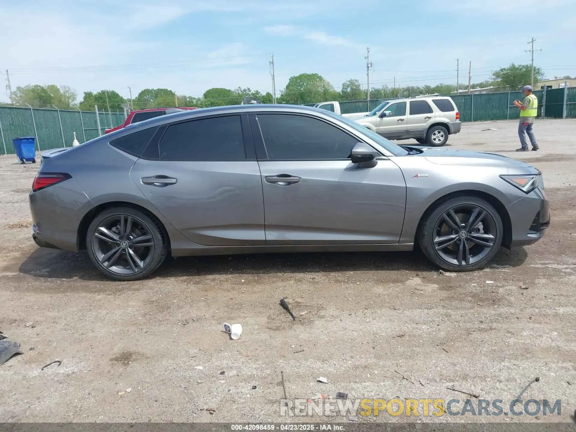 14 fotografías del automóvil dañado 19UDE4G75RA017012 ACURA INTEGRA 2024