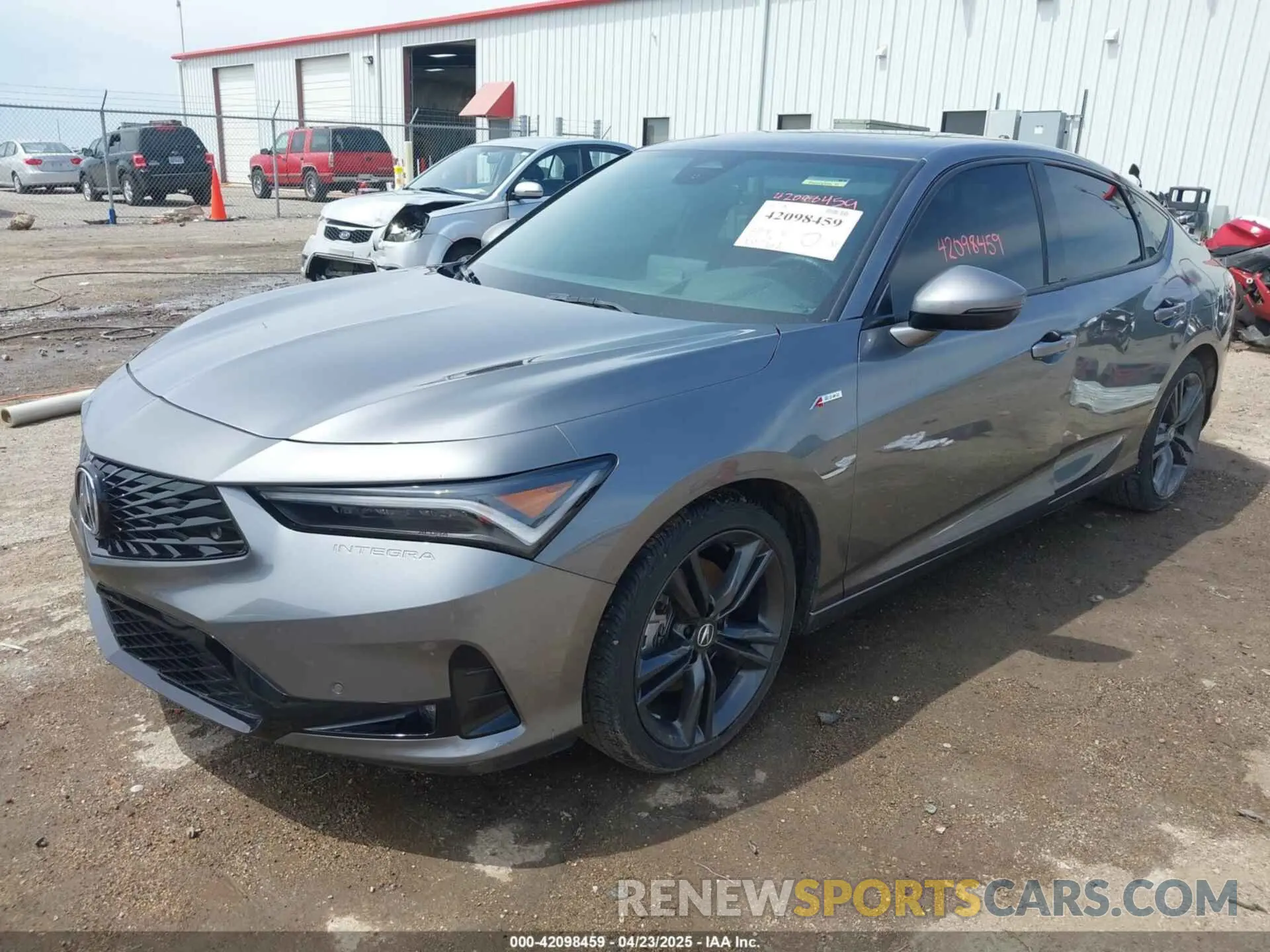 2 fotografías del automóvil dañado 19UDE4G75RA017012 ACURA INTEGRA 2024