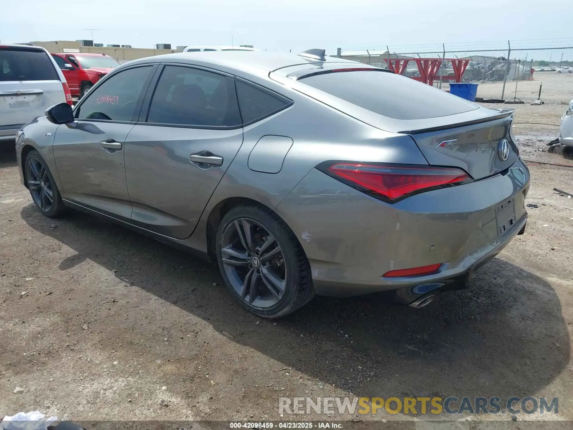 3 fotografías del automóvil dañado 19UDE4G75RA017012 ACURA INTEGRA 2024