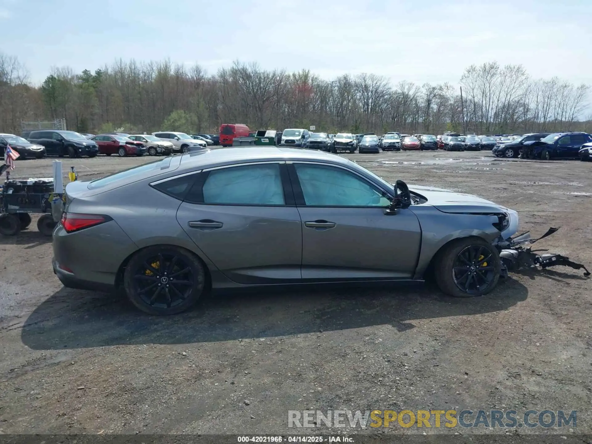 13 fotografías del automóvil dañado 19UDE4H20RA011766 ACURA INTEGRA 2024
