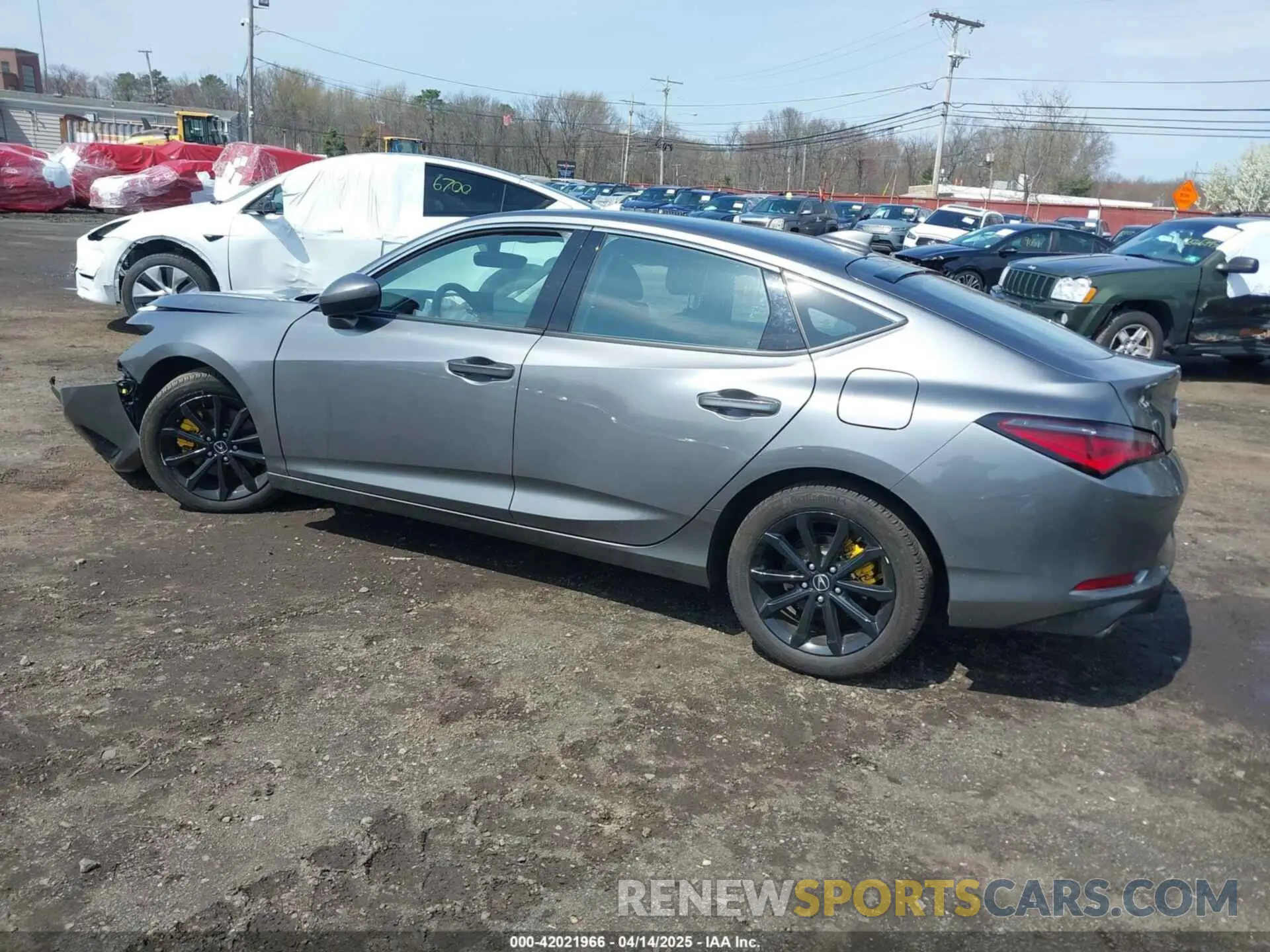 3 fotografías del automóvil dañado 19UDE4H20RA011766 ACURA INTEGRA 2024