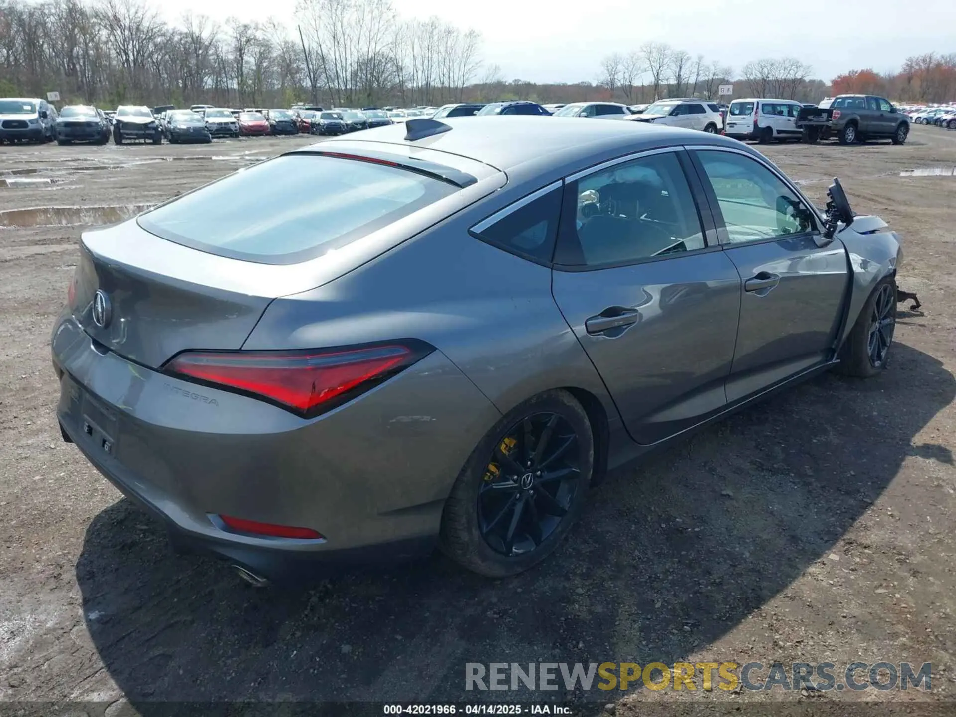 4 fotografías del automóvil dañado 19UDE4H20RA011766 ACURA INTEGRA 2024