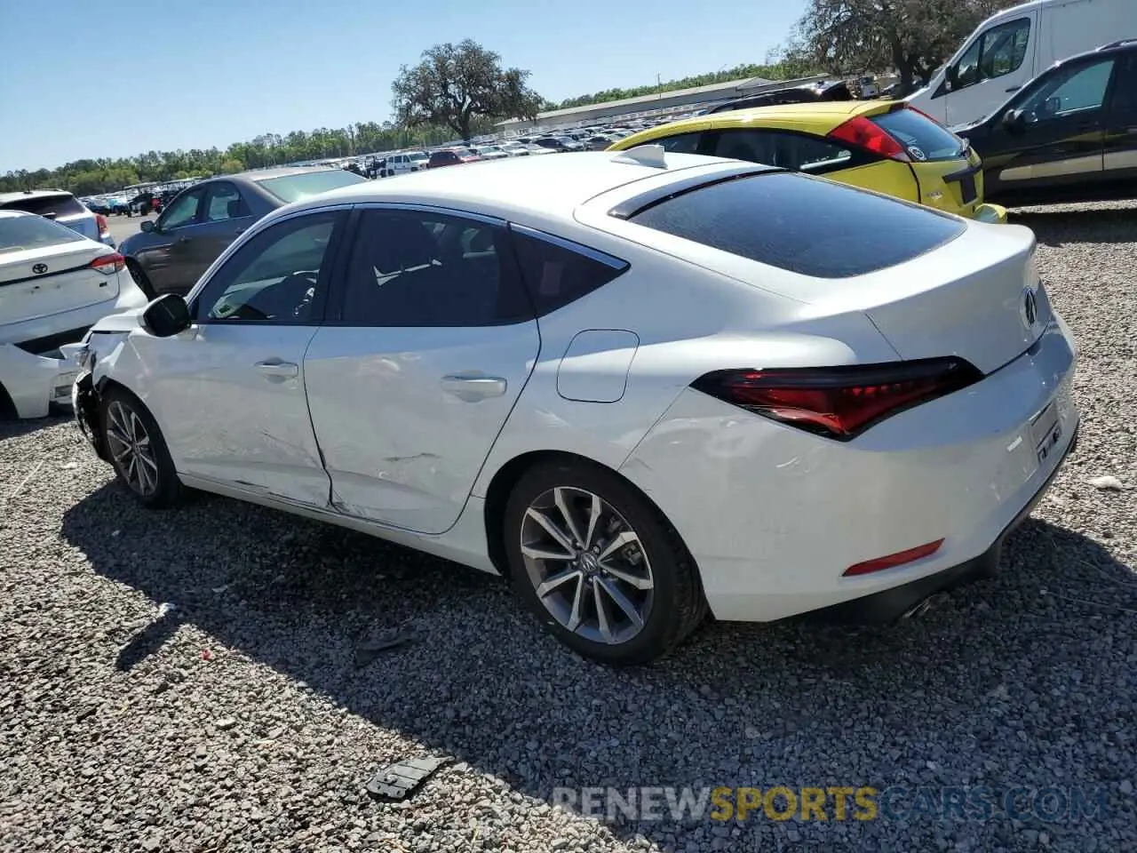 2 fotografías del automóvil dañado 19UDE4H21RA004860 ACURA INTEGRA 2024