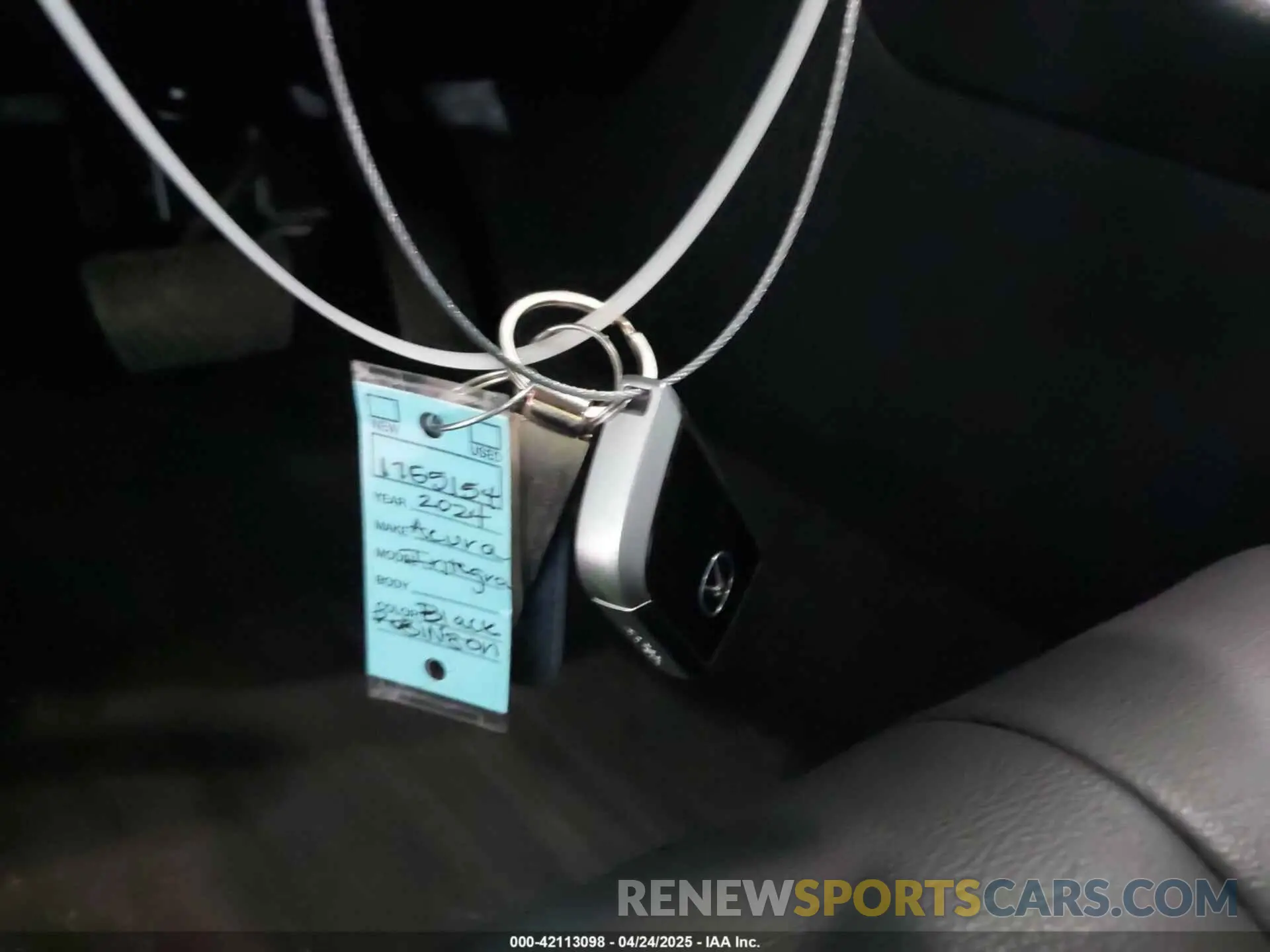11 fotografías del automóvil dañado 19UDE4H21RA011954 ACURA INTEGRA 2024