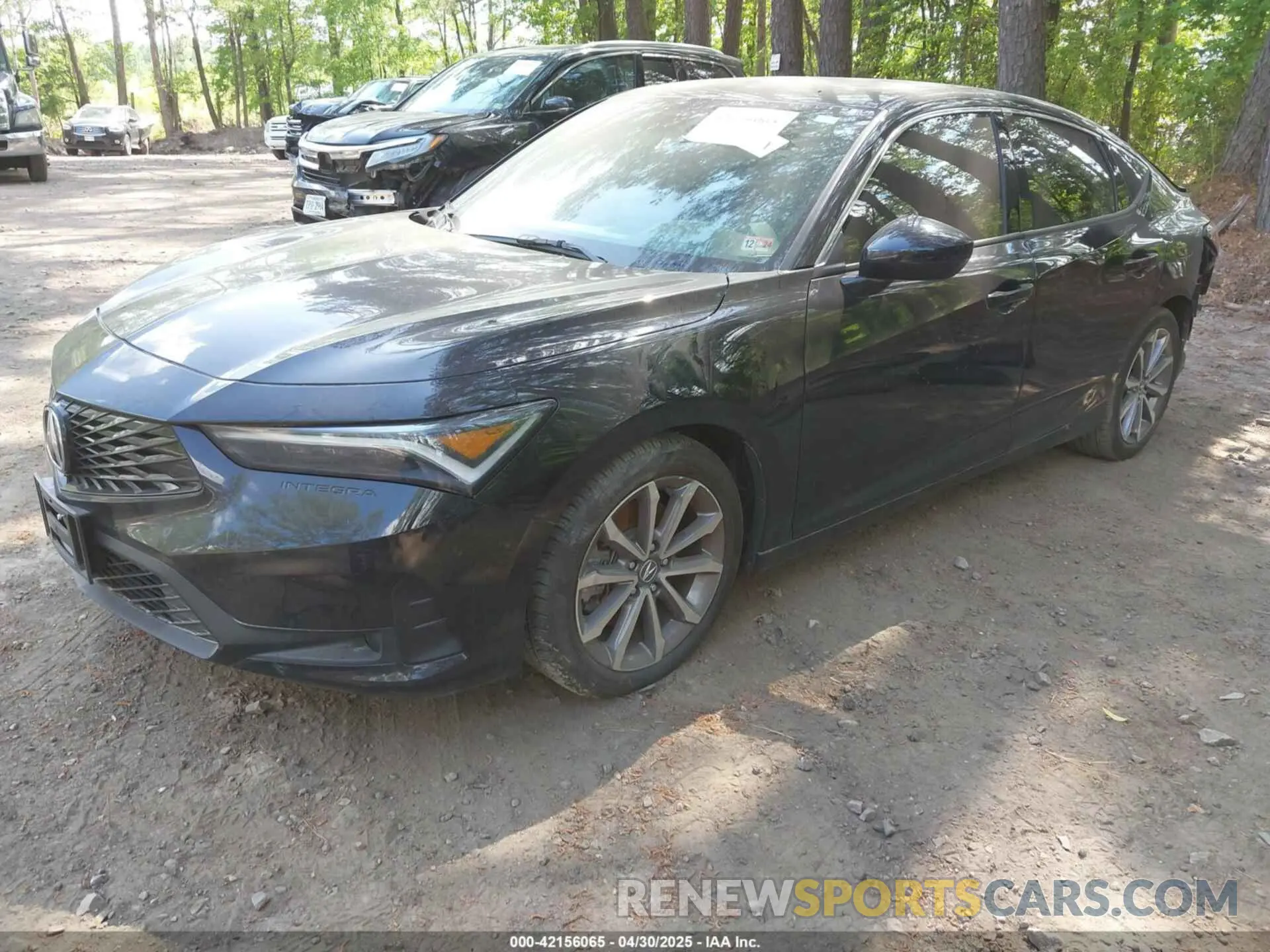 2 fotografías del automóvil dañado 19UDE4H21RA020945 ACURA INTEGRA 2024