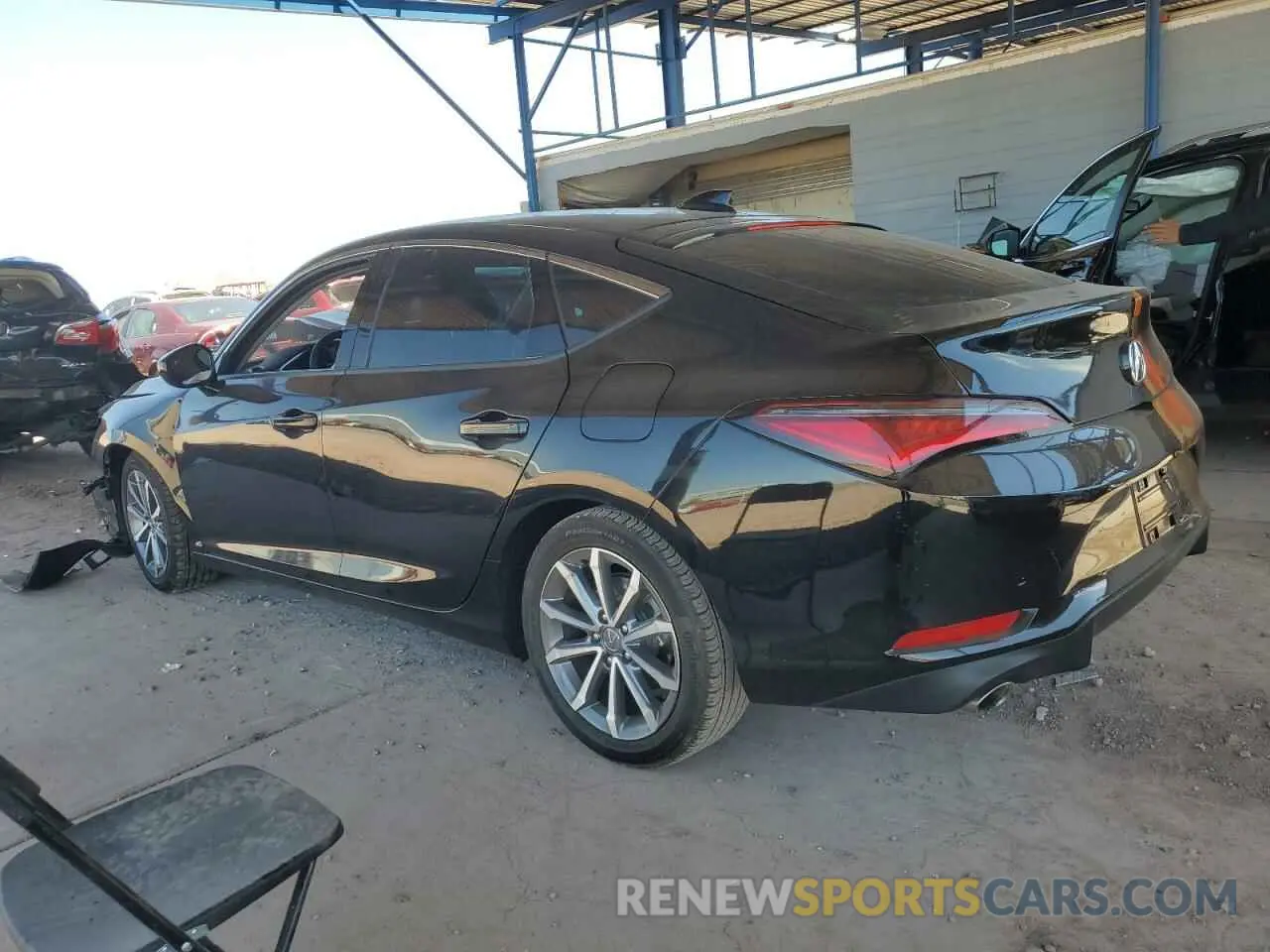 2 fotografías del automóvil dañado 19UDE4H21RA028219 ACURA INTEGRA 2024