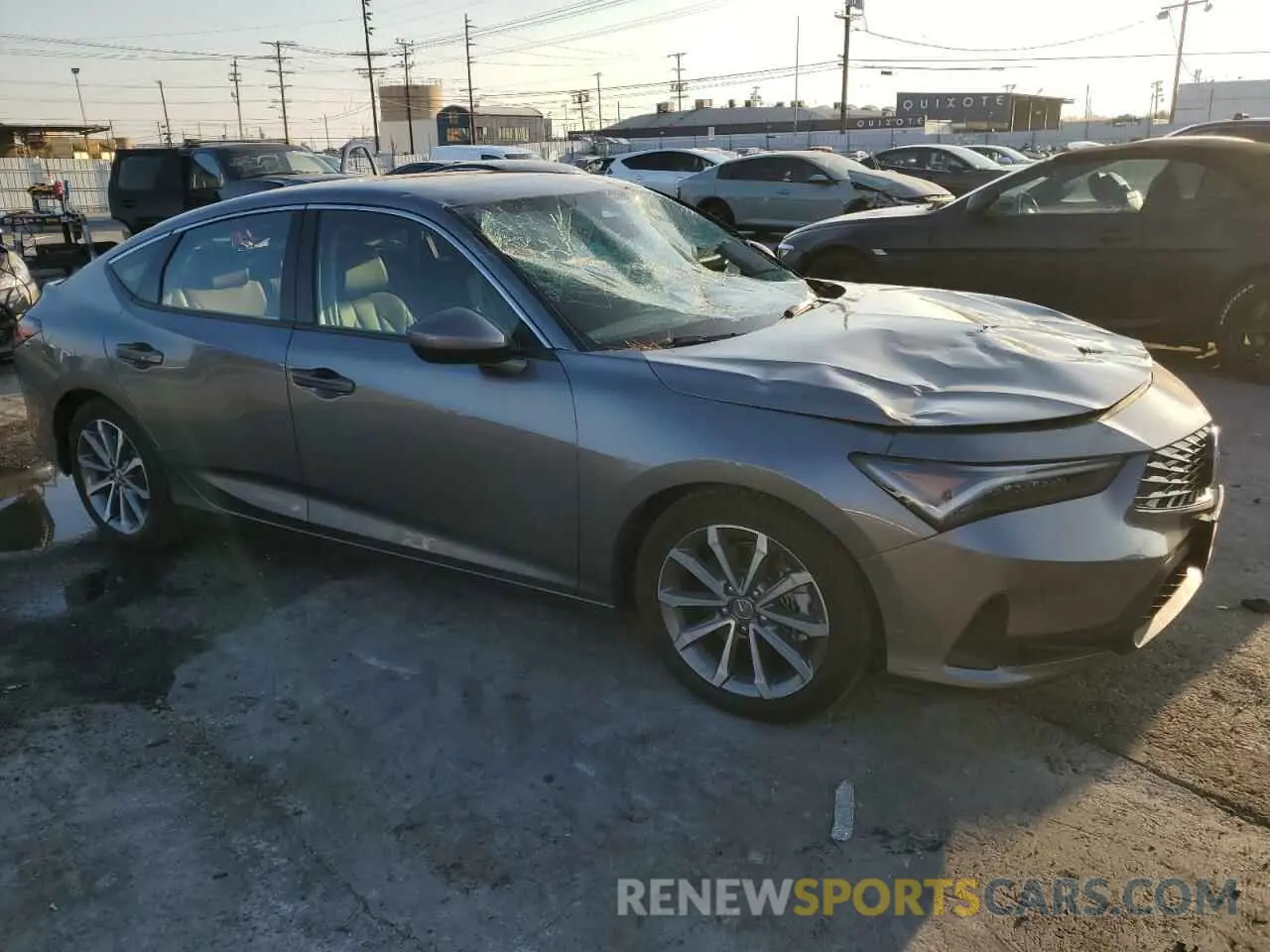 4 fotografías del automóvil dañado 19UDE4H23RA004357 ACURA INTEGRA 2024