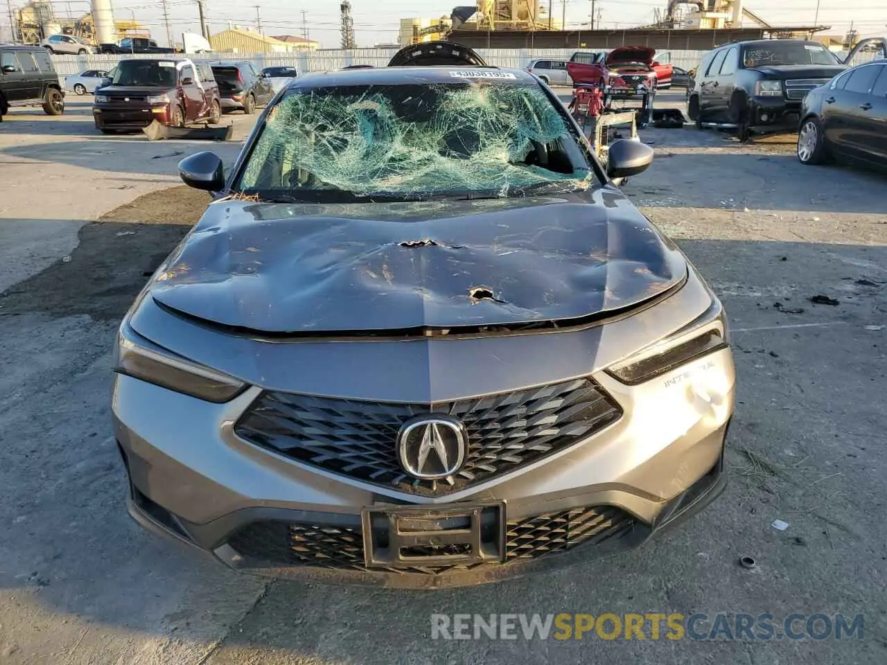 5 fotografías del automóvil dañado 19UDE4H23RA004357 ACURA INTEGRA 2024