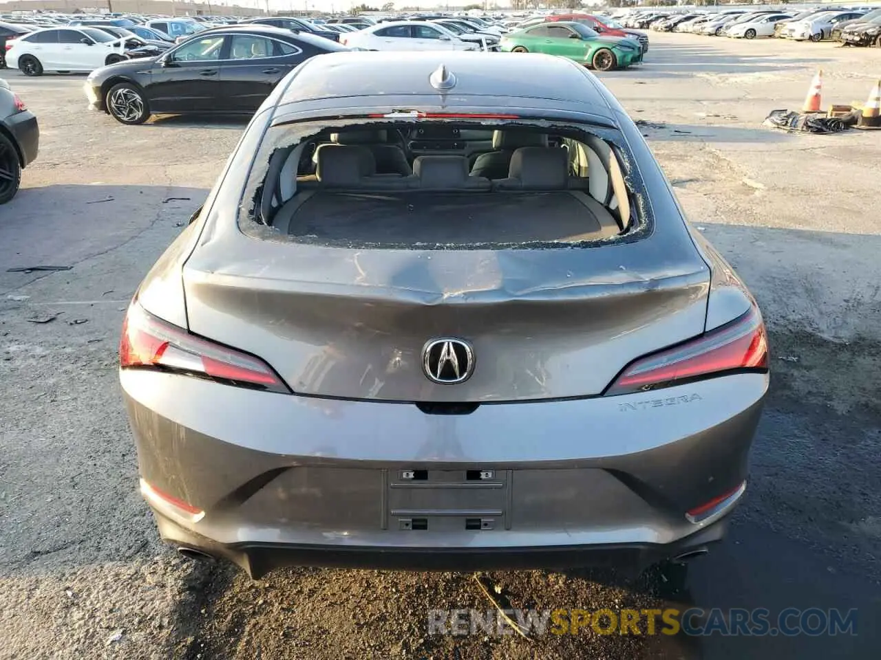 6 fotografías del automóvil dañado 19UDE4H23RA004357 ACURA INTEGRA 2024