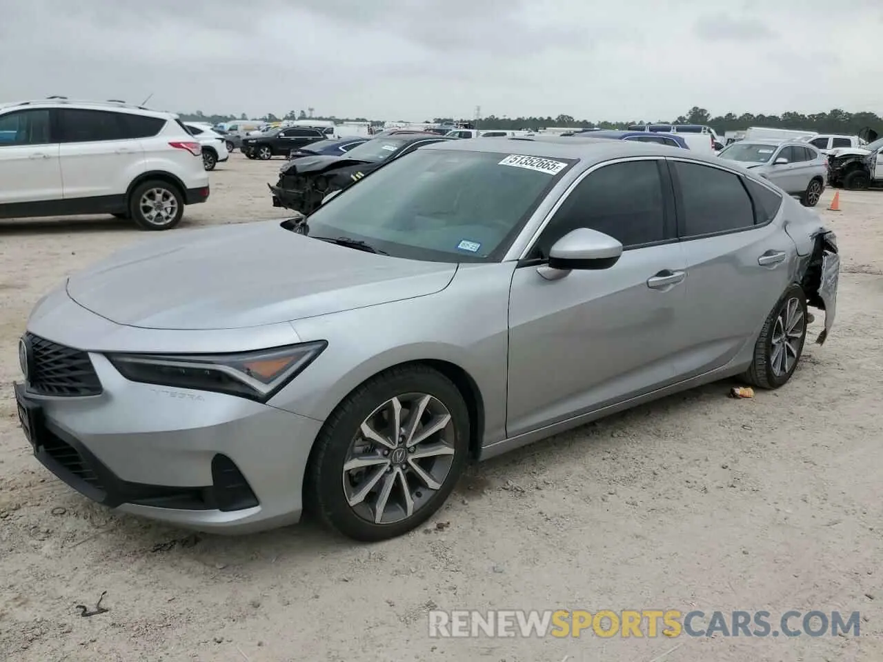 1 fotografías del automóvil dañado 19UDE4H26RA005972 ACURA INTEGRA 2024