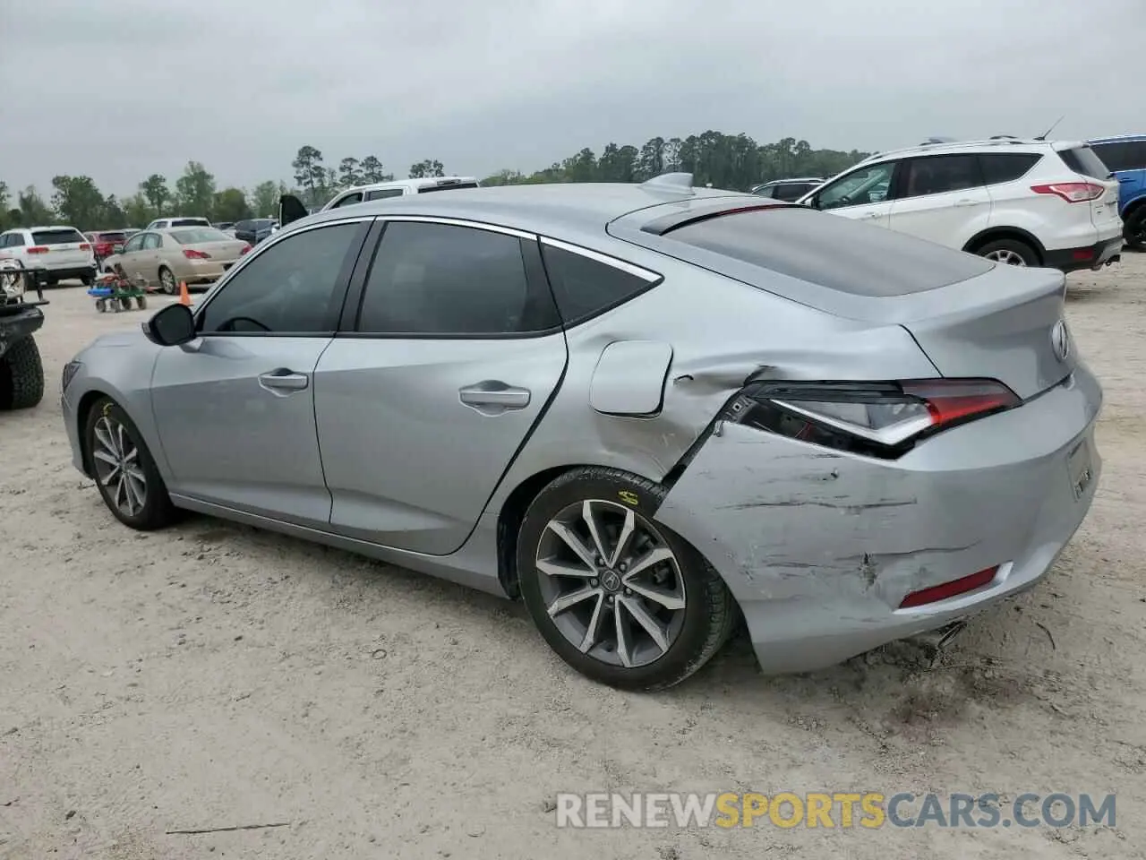 2 fotografías del automóvil dañado 19UDE4H26RA005972 ACURA INTEGRA 2024