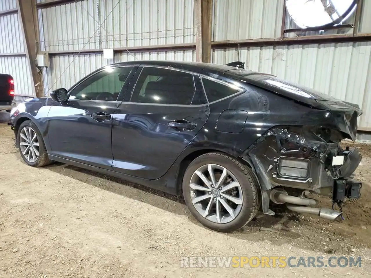 2 fotografías del automóvil dañado 19UDE4H27RA014003 ACURA INTEGRA 2024