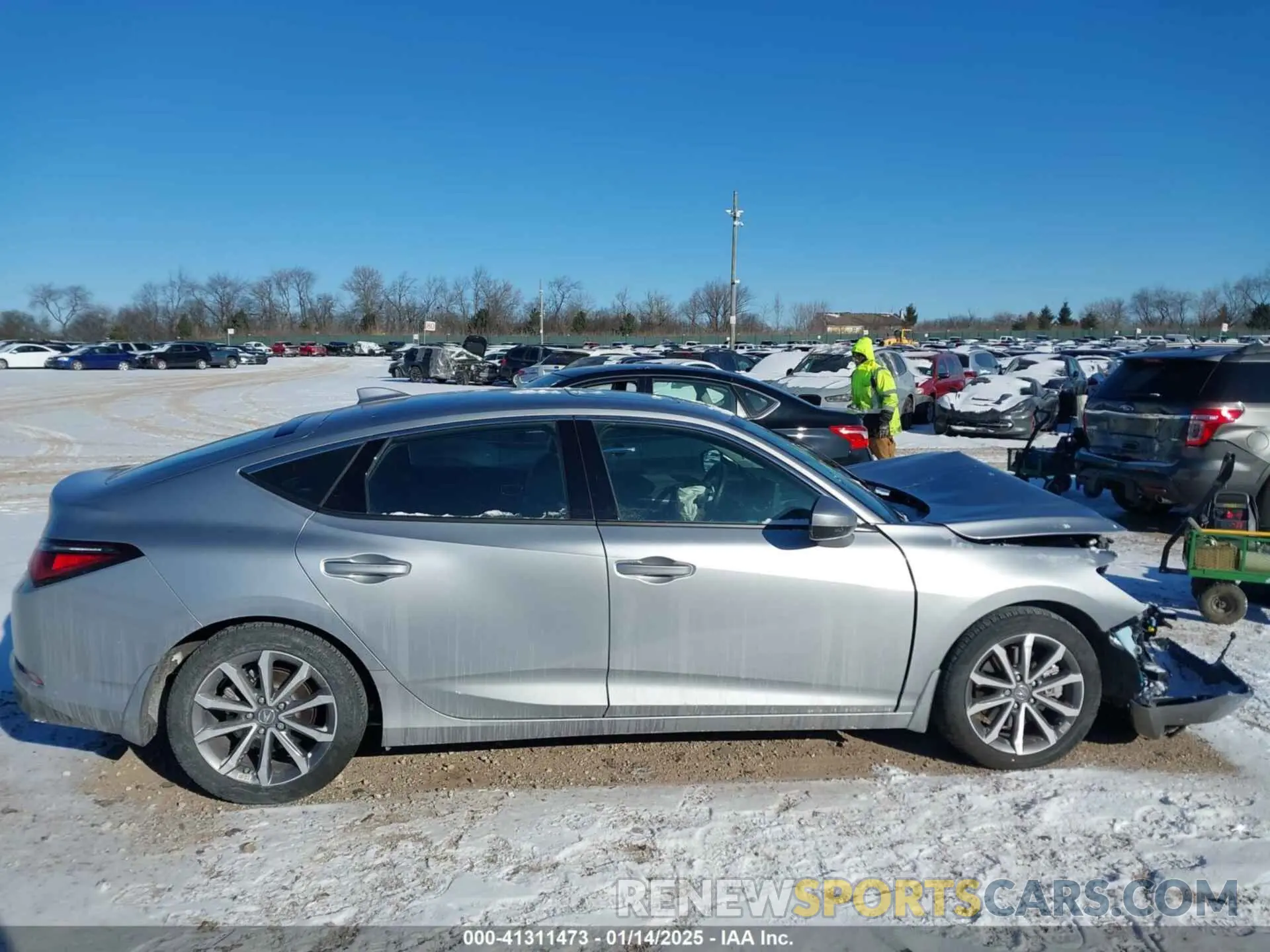 13 fotografías del automóvil dañado 19UDE4H27RA026801 ACURA INTEGRA 2024