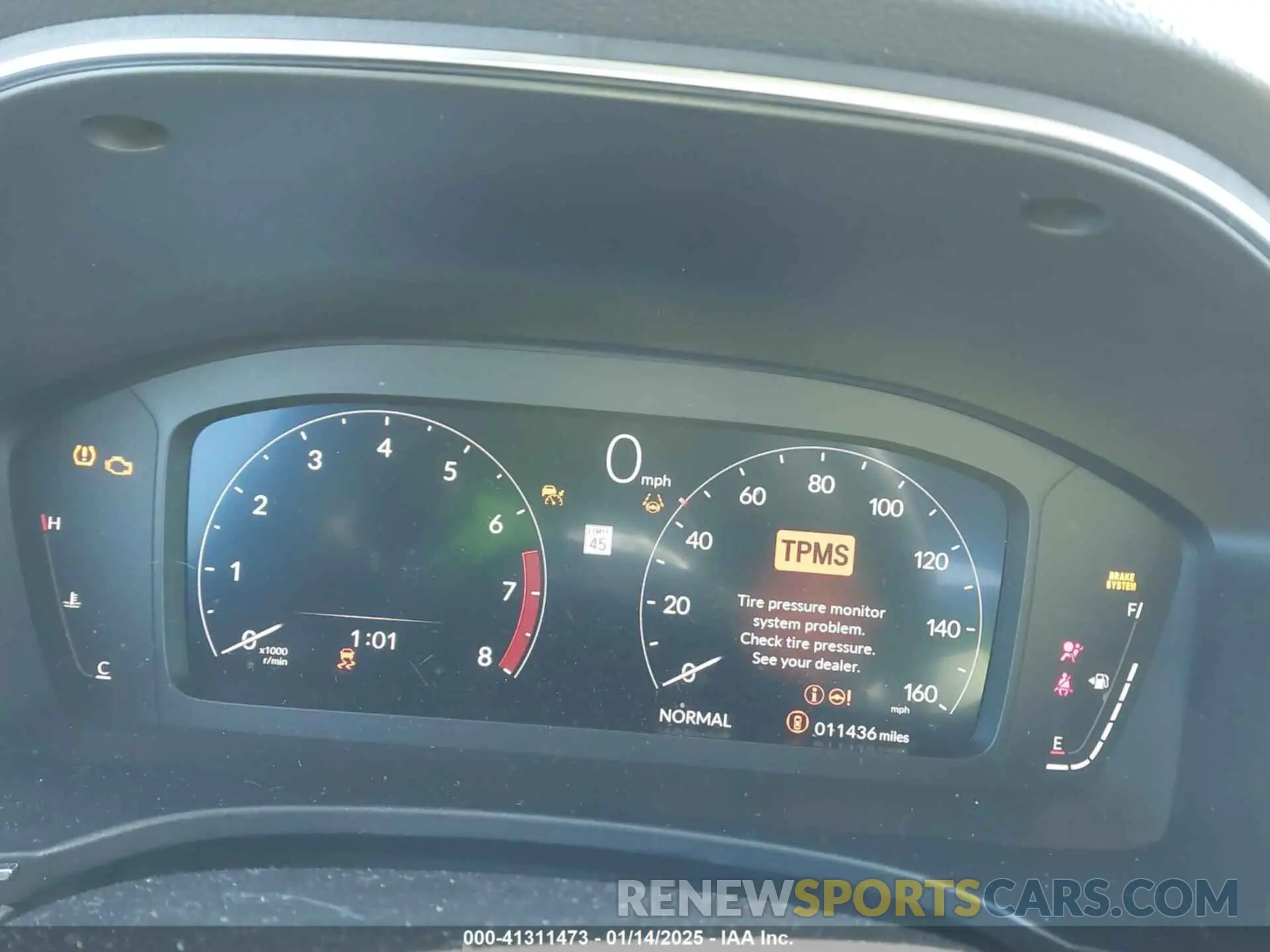 7 fotografías del automóvil dañado 19UDE4H27RA026801 ACURA INTEGRA 2024