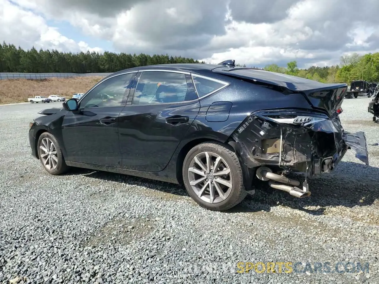 2 fotografías del automóvil dañado 19UDE4H28RA028153 ACURA INTEGRA 2024