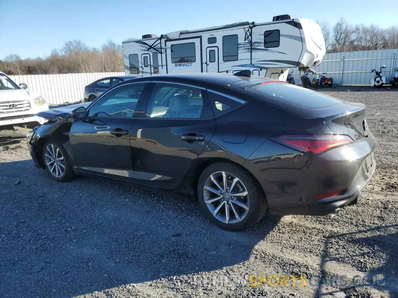 2 fotografías del automóvil dañado 19UDE4H29RA023169 ACURA INTEGRA 2024