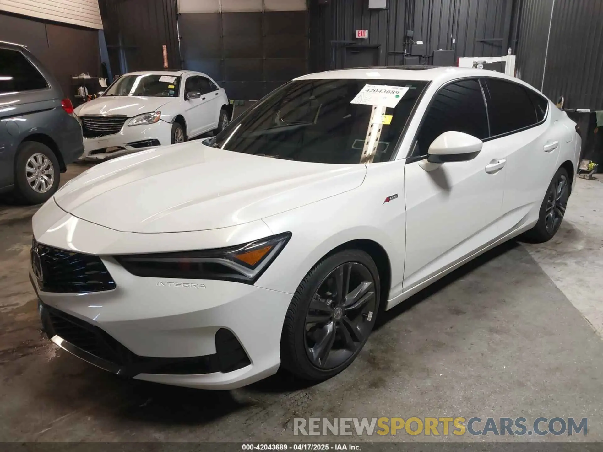 2 fotografías del automóvil dañado 19UDE4H34RA020169 ACURA INTEGRA 2024