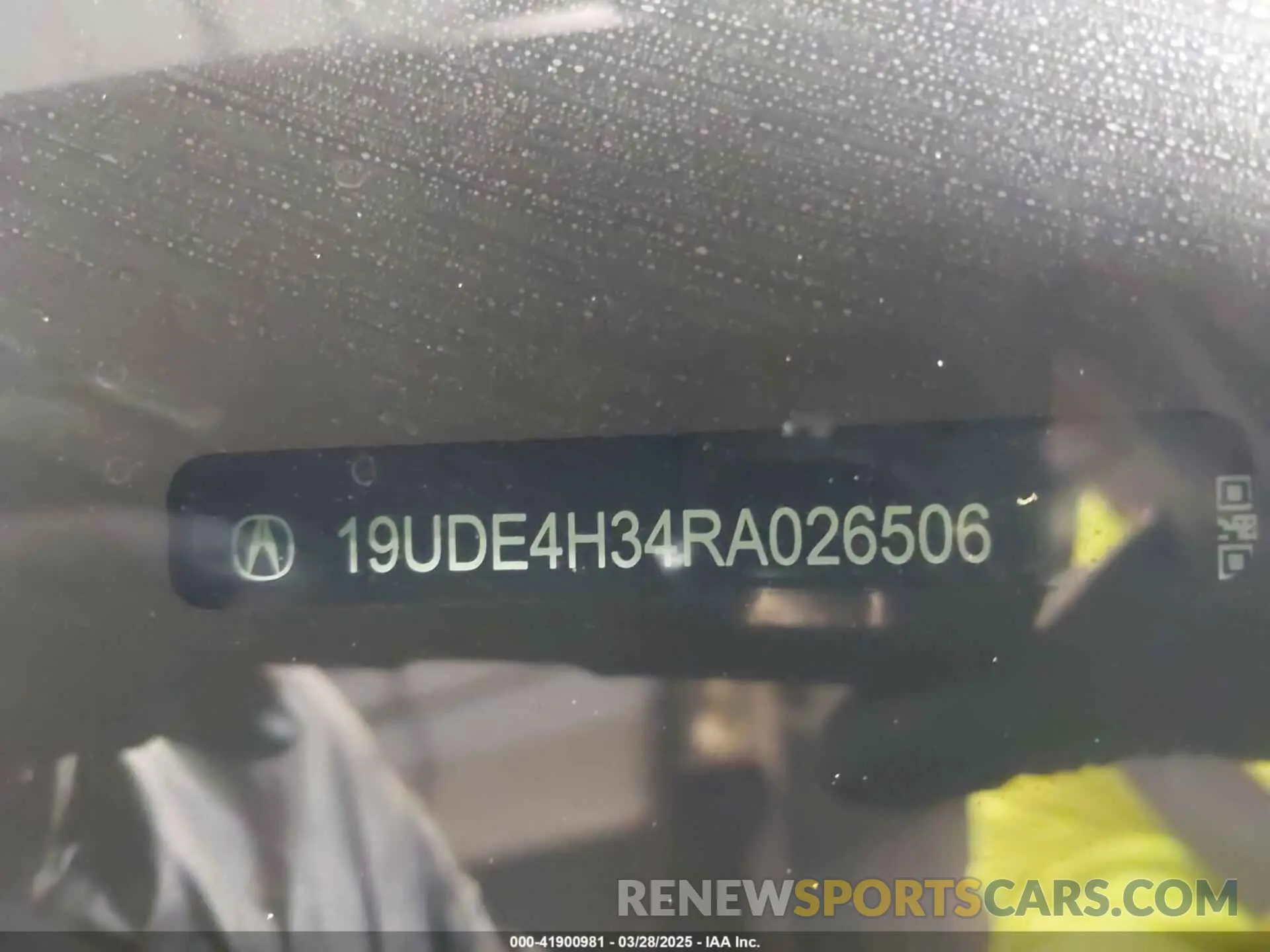 18 fotografías del automóvil dañado 19UDE4H34RA026506 ACURA INTEGRA 2024