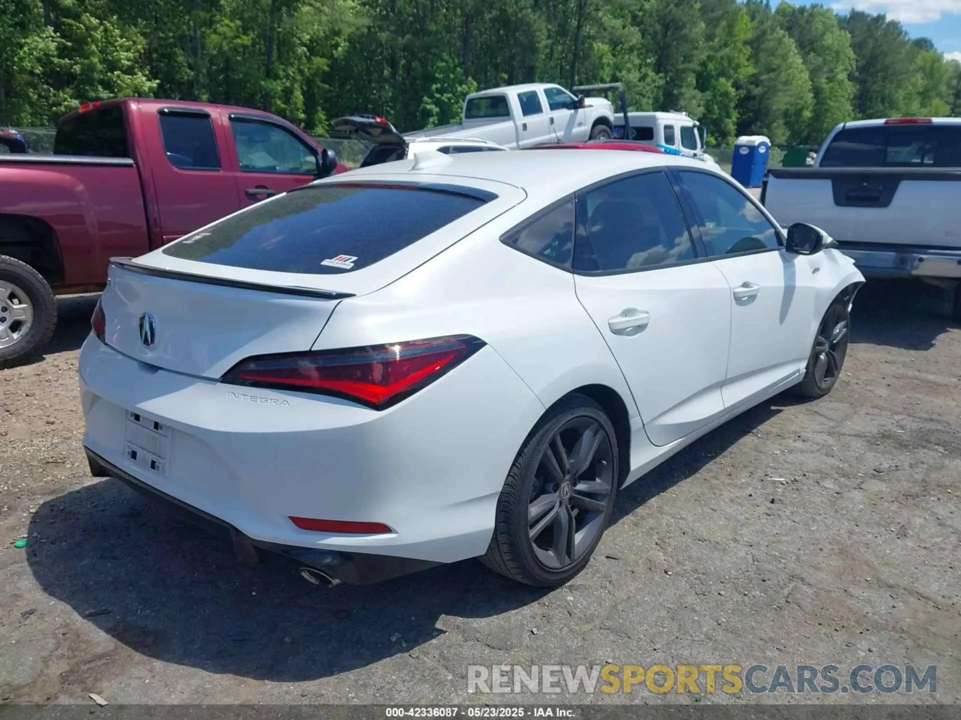 4 fotografías del automóvil dañado 19UDE4H35RA011691 ACURA INTEGRA 2024