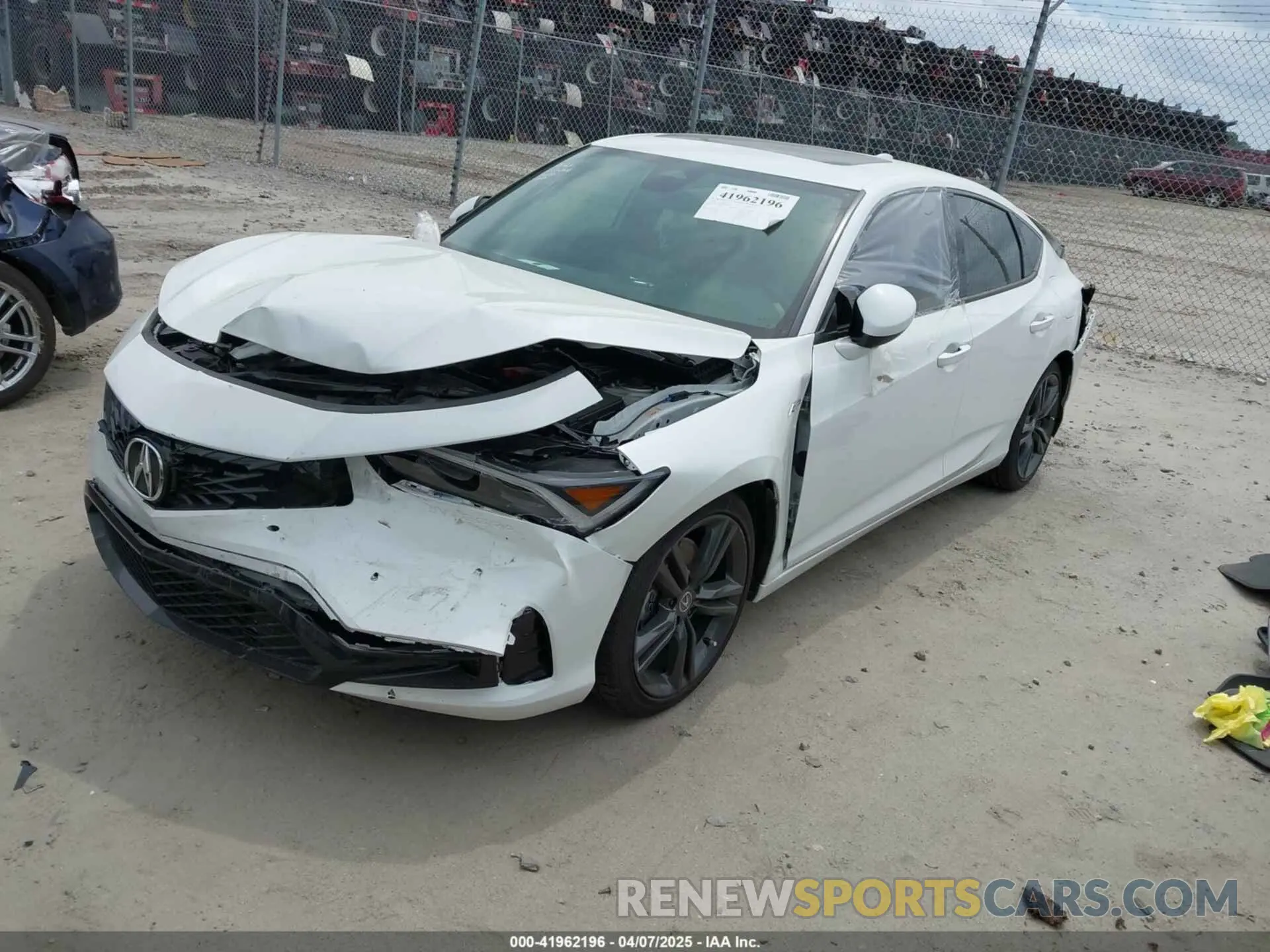 2 fotografías del automóvil dañado 19UDE4H35RA020892 ACURA INTEGRA 2024