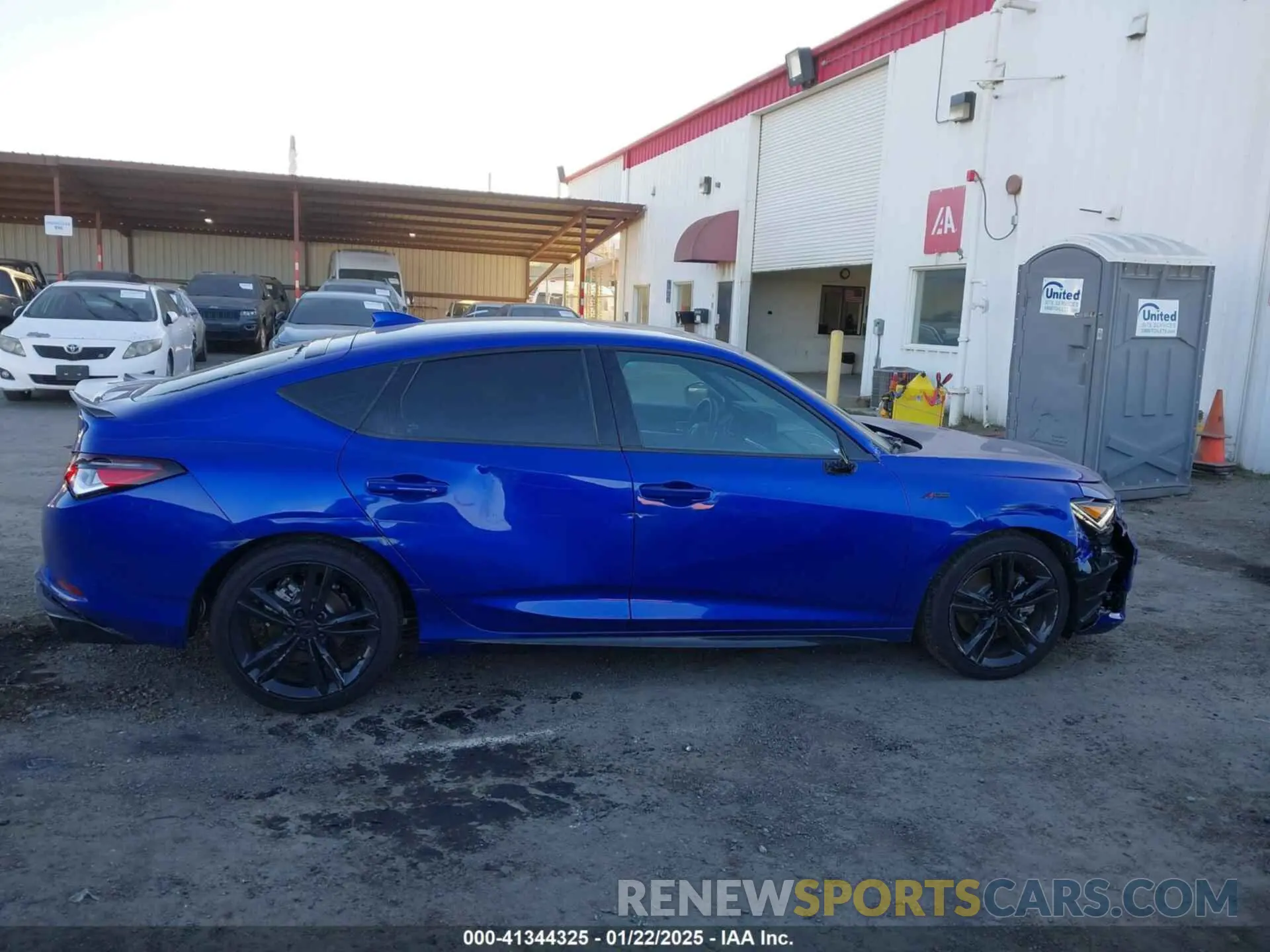 13 fotografías del automóvil dañado 19UDE4H35RA029625 ACURA INTEGRA 2024