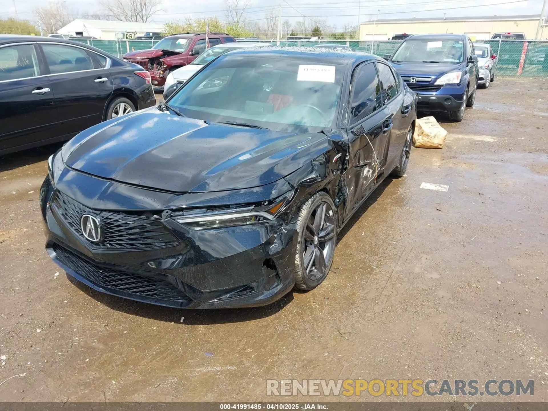 2 fotografías del automóvil dañado 19UDE4H36RA001896 ACURA INTEGRA 2024