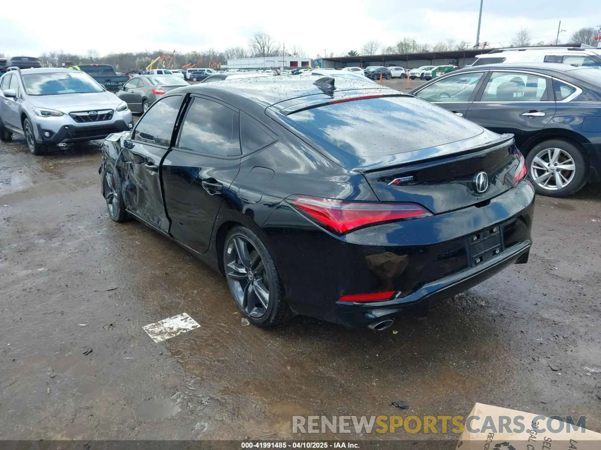 3 fotografías del automóvil dañado 19UDE4H36RA001896 ACURA INTEGRA 2024
