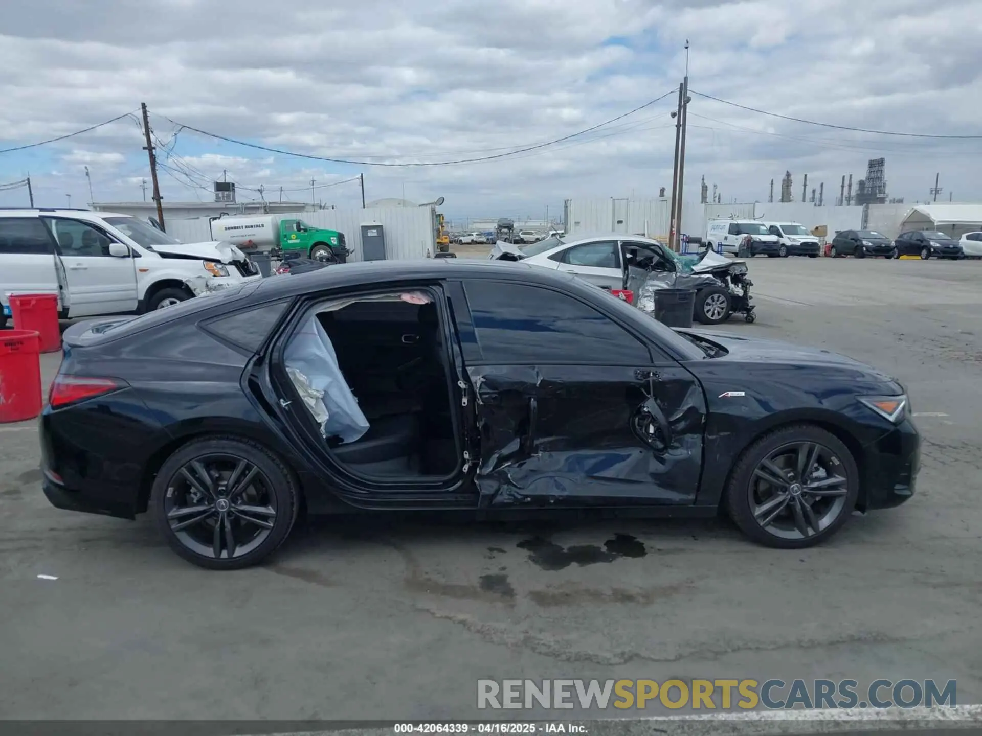 14 fotografías del automóvil dañado 19UDE4H36RA014387 ACURA INTEGRA 2024