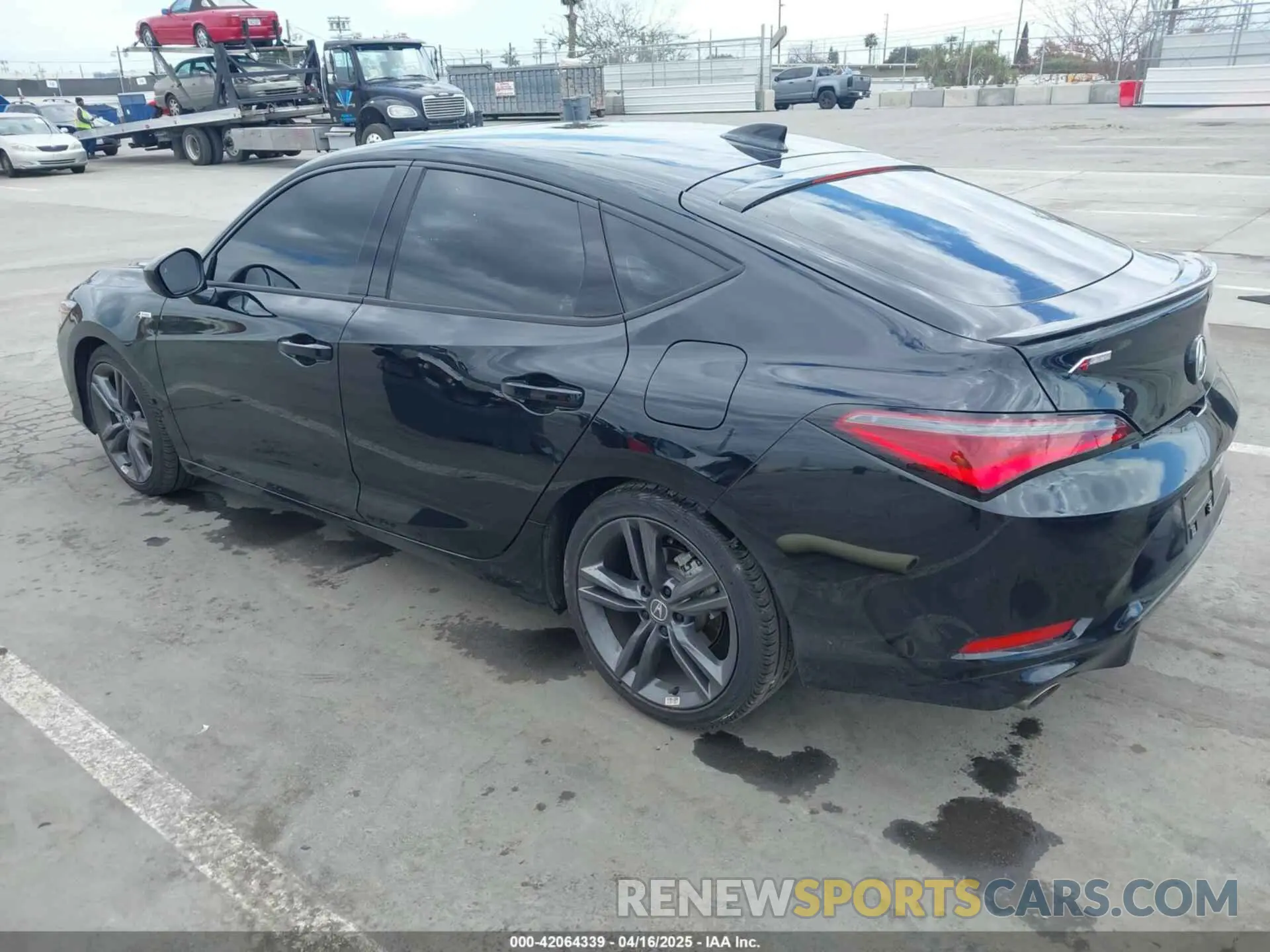 3 fotografías del automóvil dañado 19UDE4H36RA014387 ACURA INTEGRA 2024