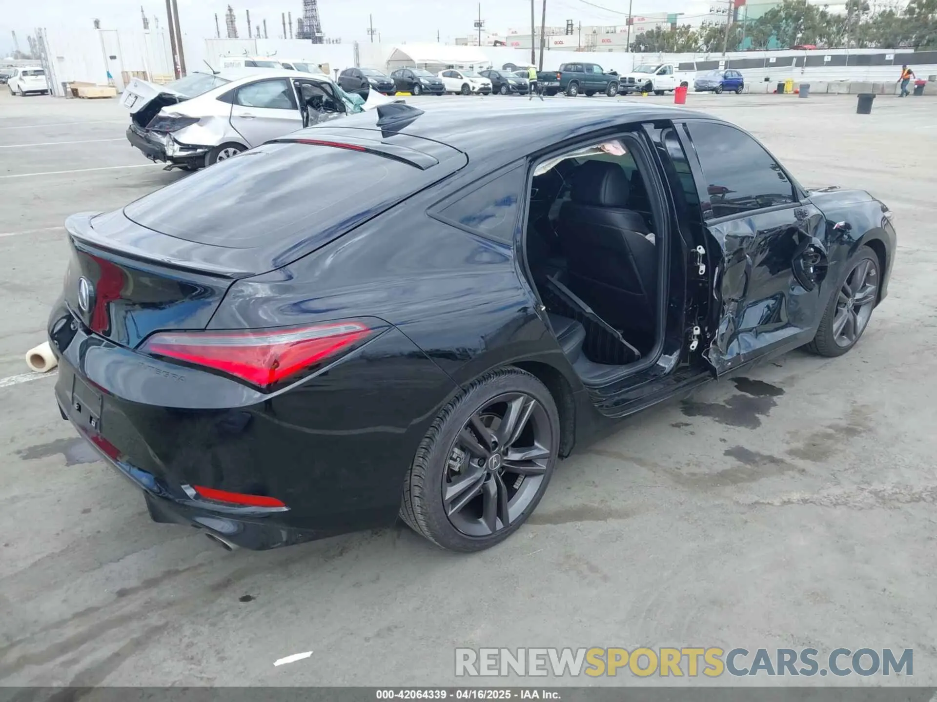 4 fotografías del automóvil dañado 19UDE4H36RA014387 ACURA INTEGRA 2024