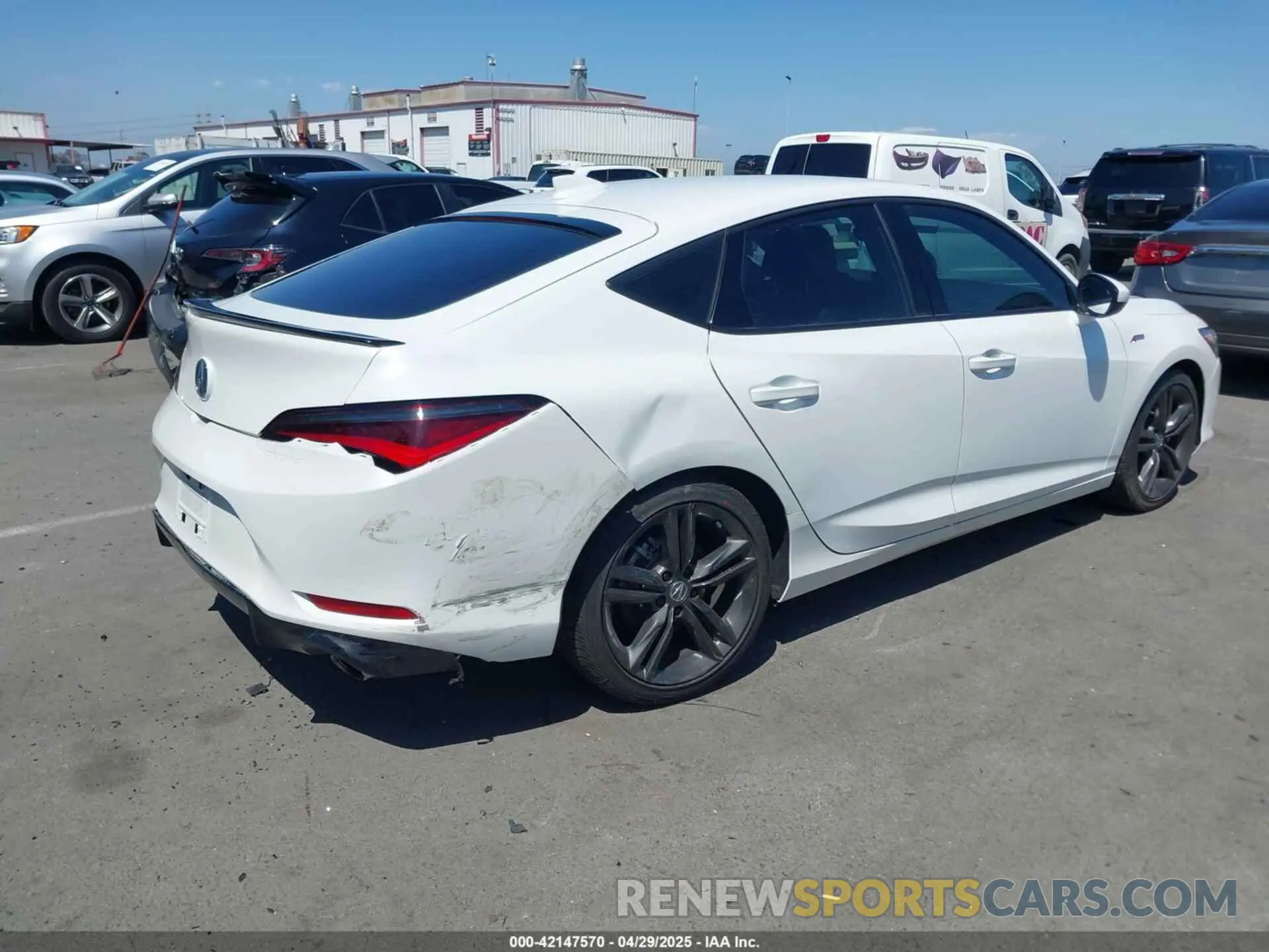 4 fotografías del automóvil dañado 19UDE4H37RA017282 ACURA INTEGRA 2024