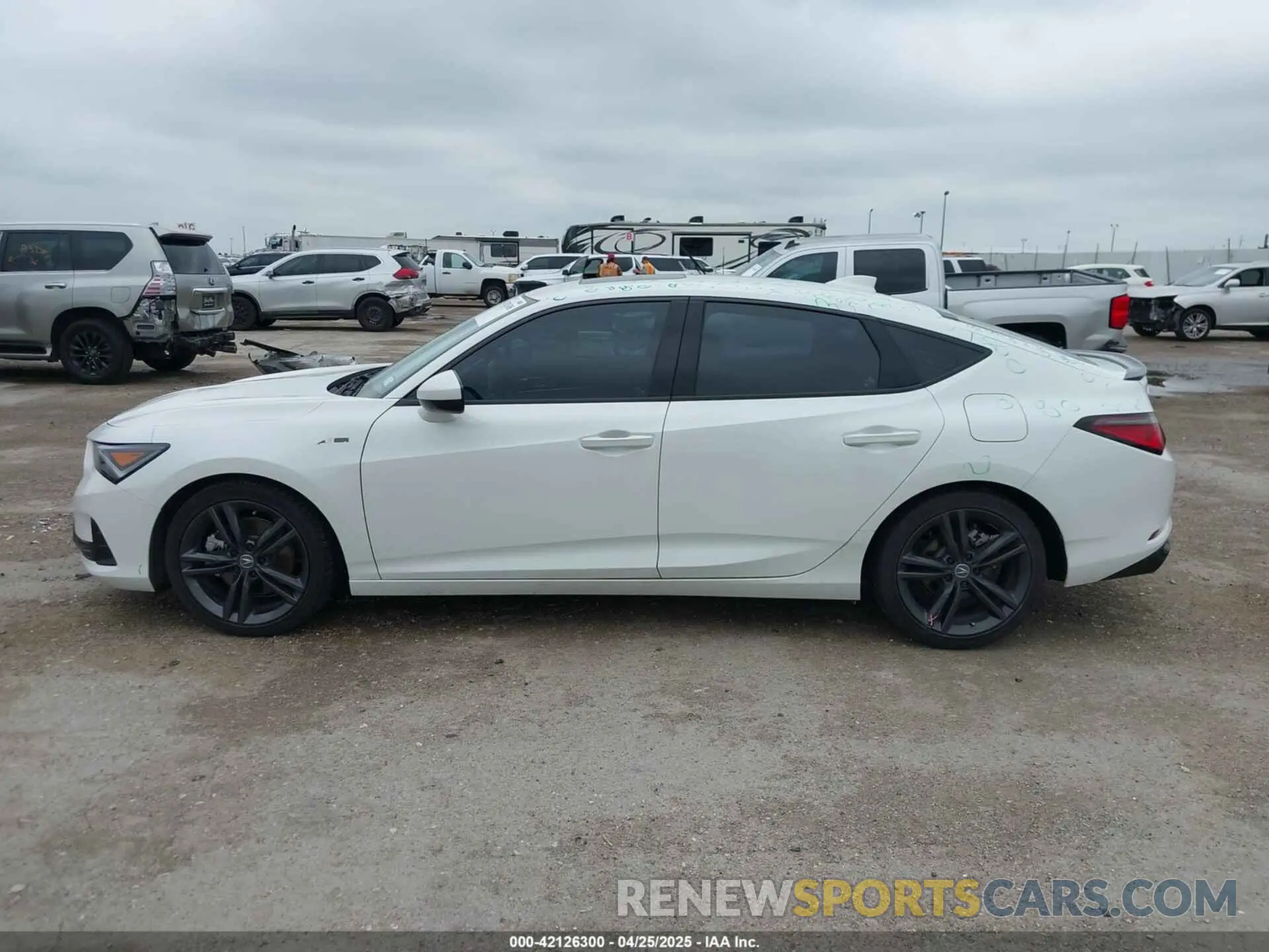 14 fotografías del automóvil dañado 19UDE4H37RA020845 ACURA INTEGRA 2024