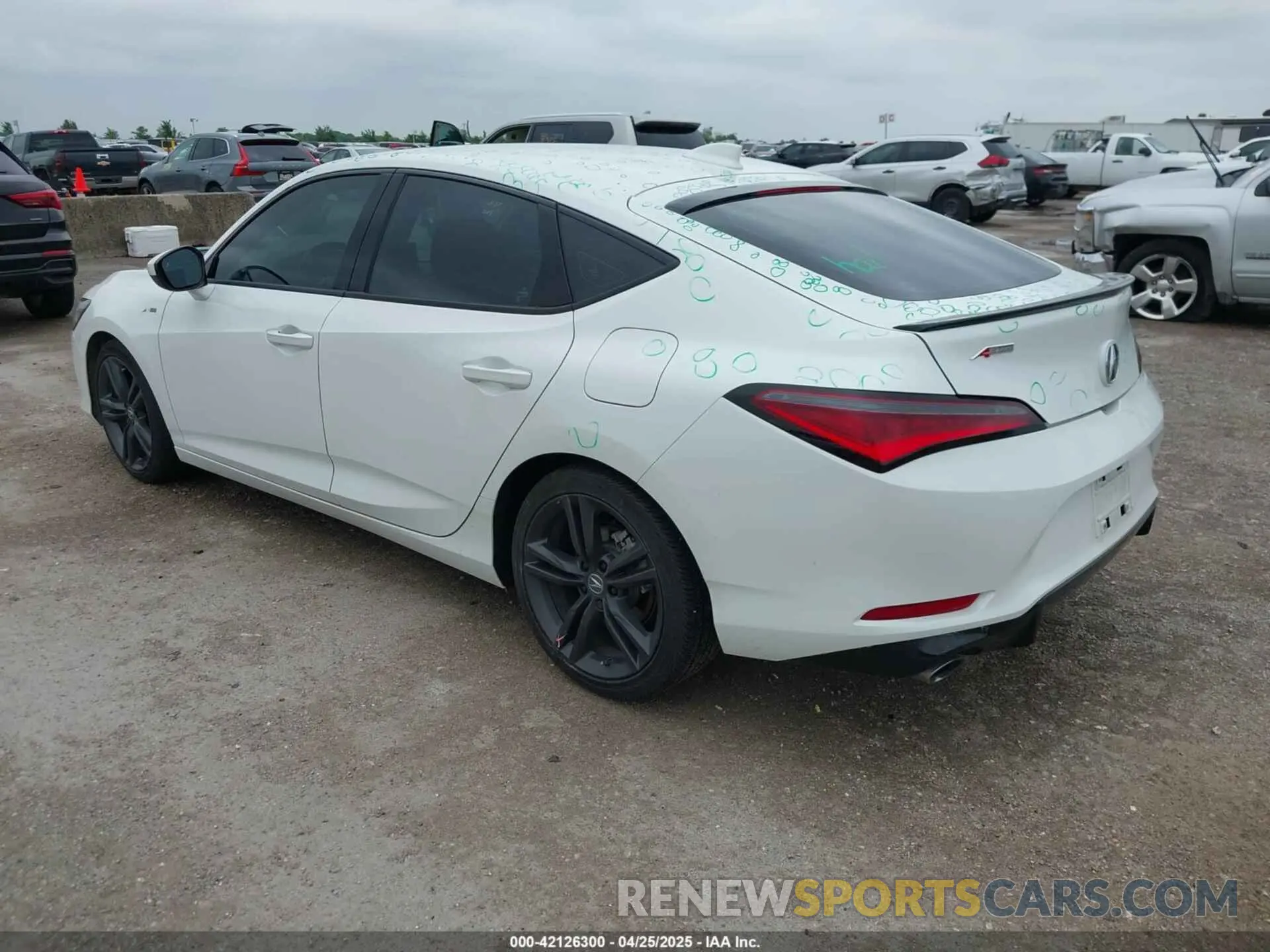 3 fotografías del automóvil dañado 19UDE4H37RA020845 ACURA INTEGRA 2024