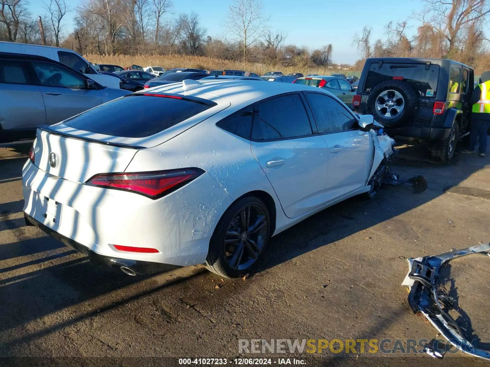 4 fotografías del automóvil dañado 19UDE4H37RA022000 ACURA INTEGRA 2024