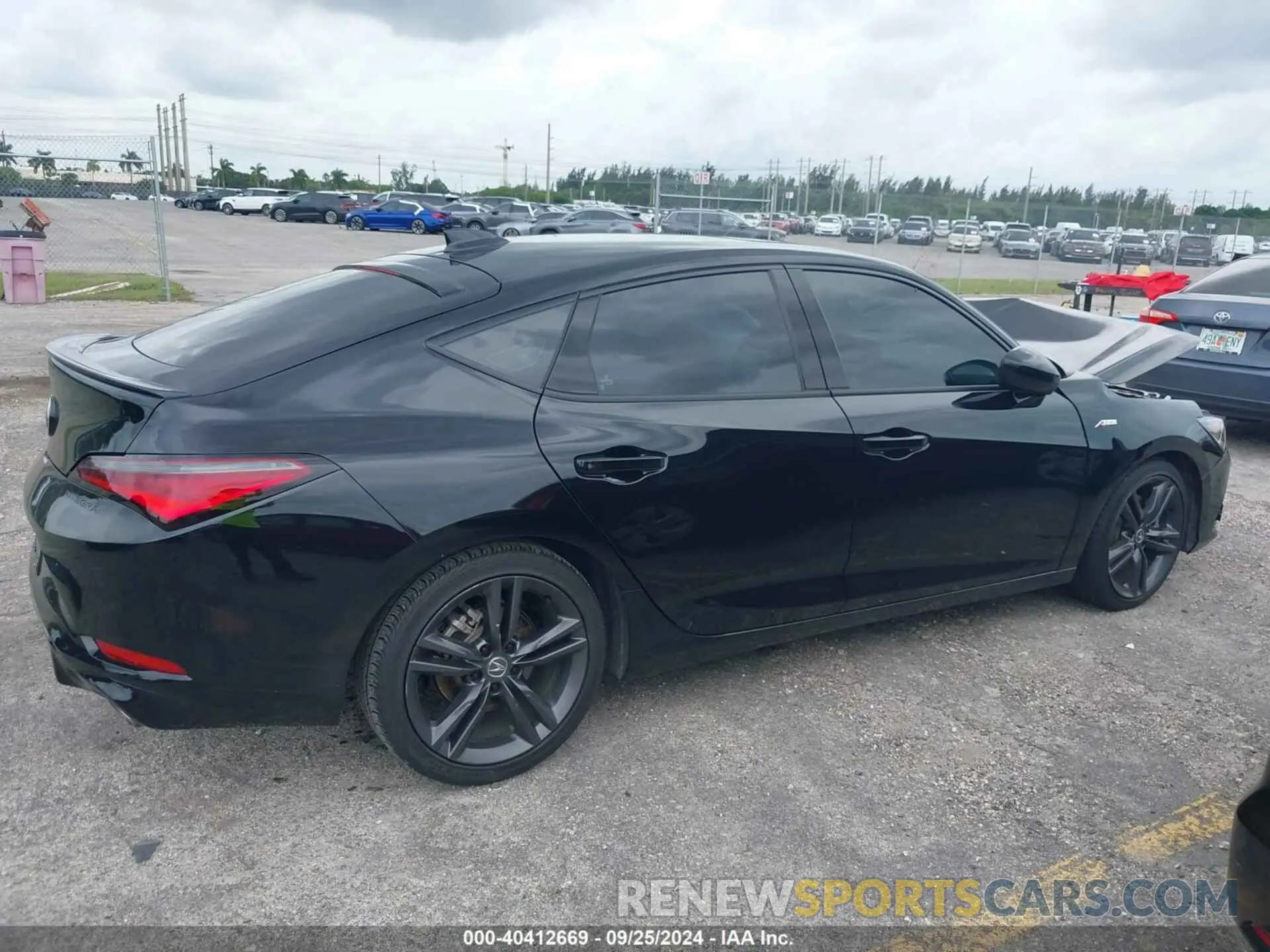 14 fotografías del automóvil dañado 19UDE4H38RA001916 ACURA INTEGRA 2024