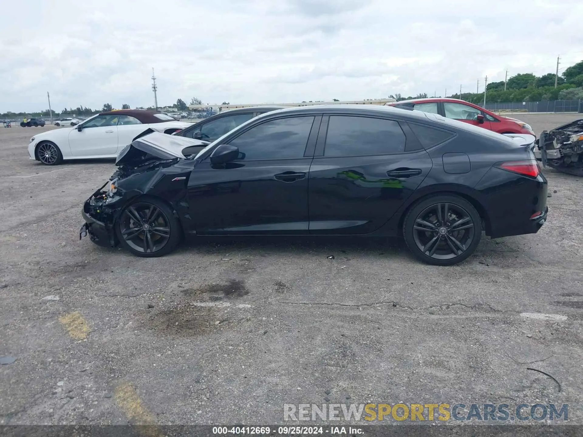 15 fotografías del automóvil dañado 19UDE4H38RA001916 ACURA INTEGRA 2024