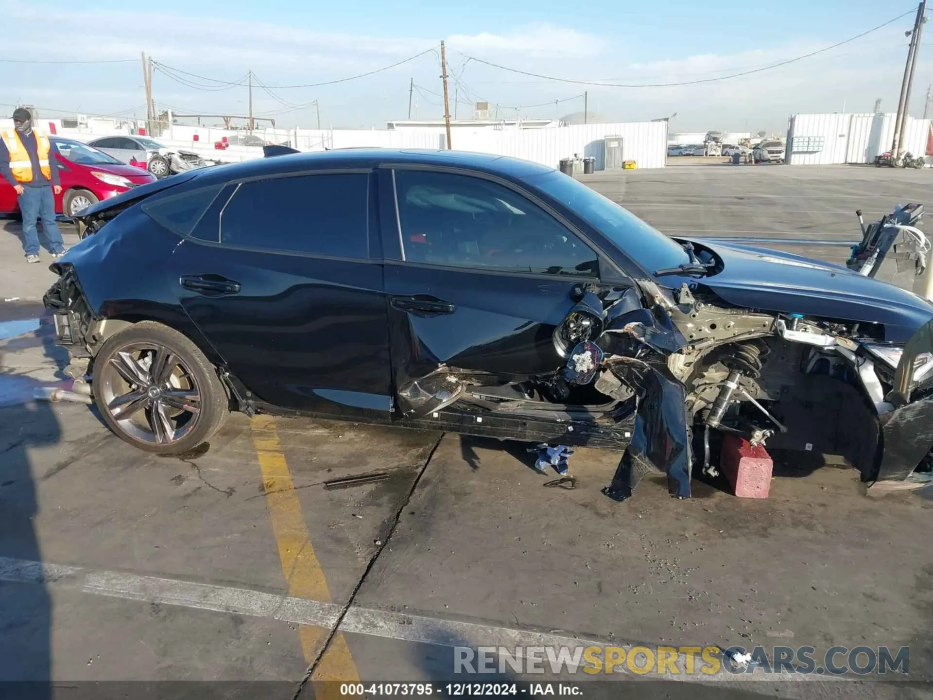 18 fotografías del automóvil dañado 19UDE4H3XRA006423 ACURA INTEGRA 2024