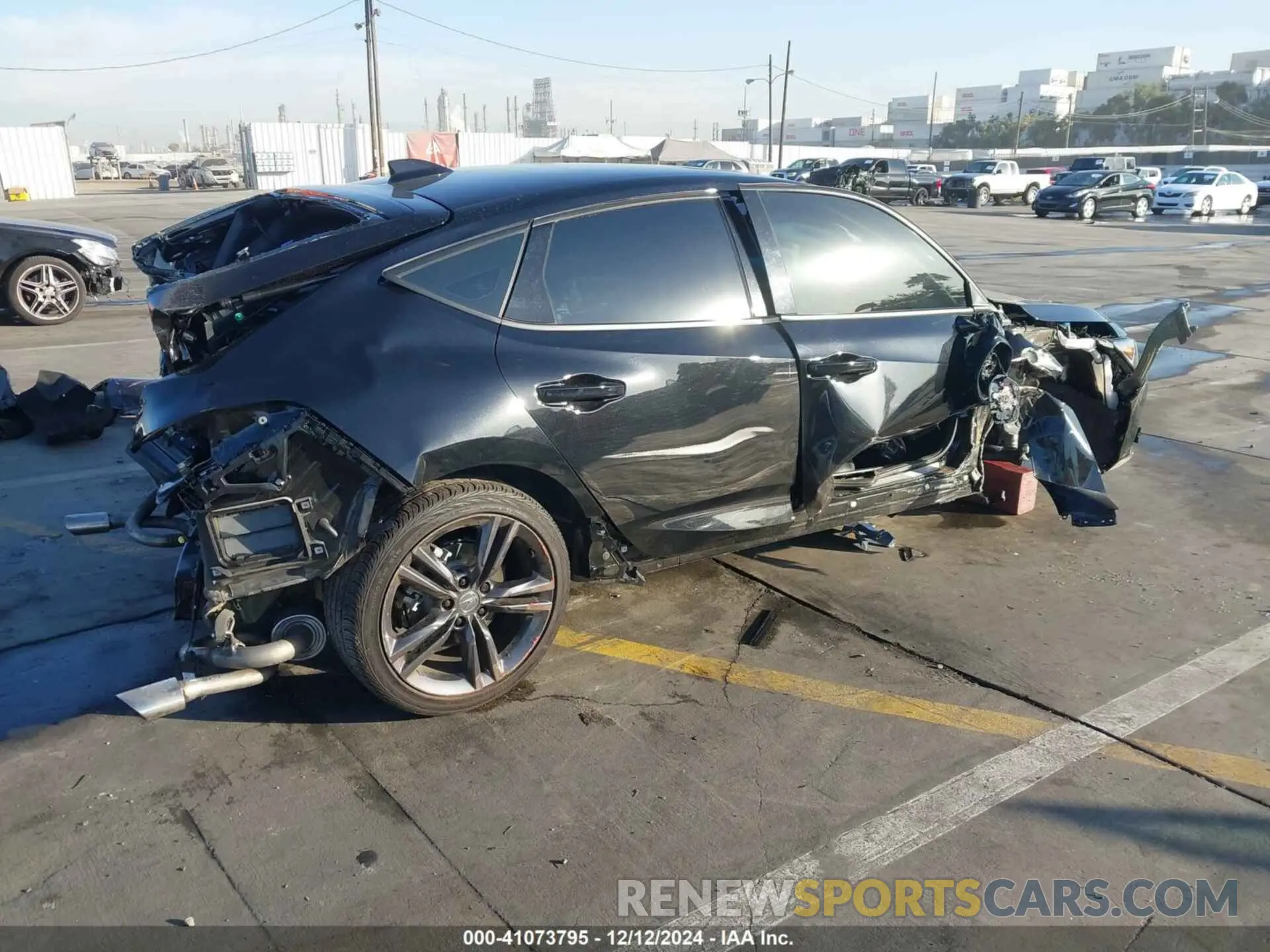 4 fotografías del automóvil dañado 19UDE4H3XRA006423 ACURA INTEGRA 2024