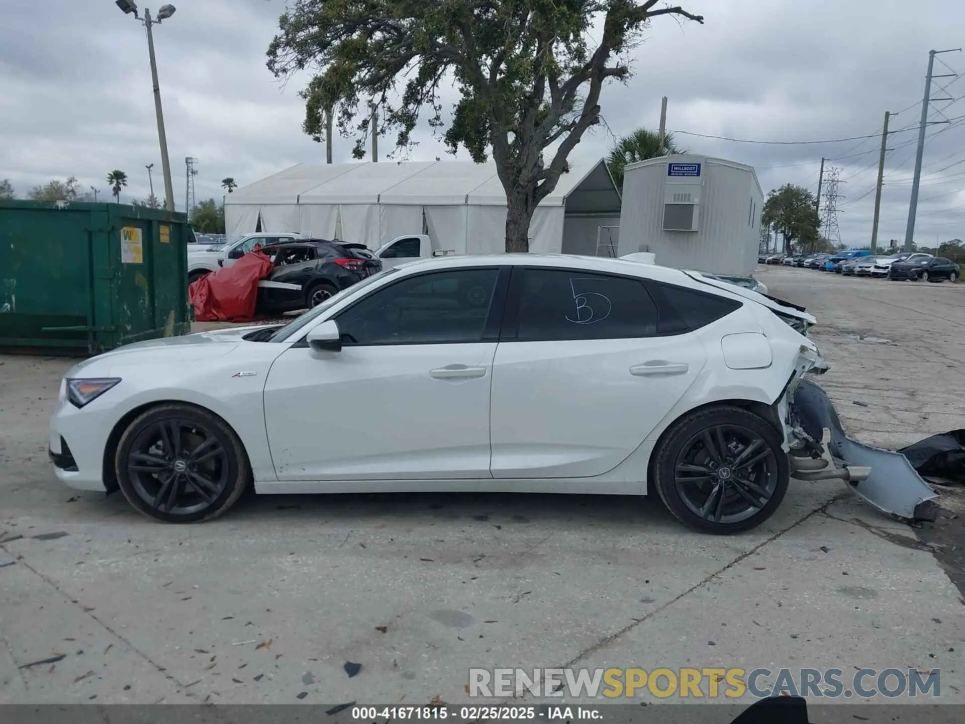 14 fotografías del automóvil dañado 19UDE4H61RA021743 ACURA INTEGRA 2024