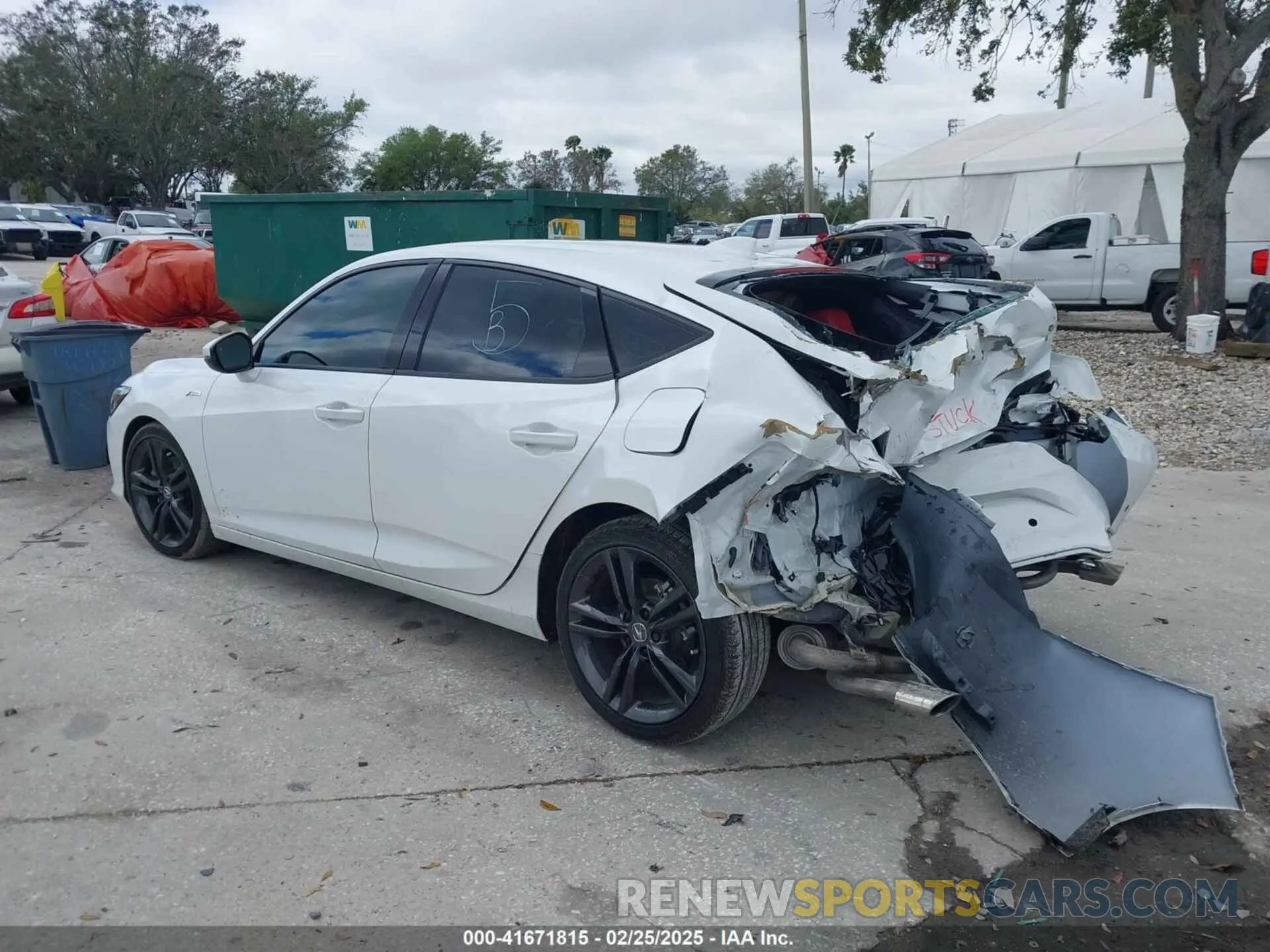 3 fotografías del automóvil dañado 19UDE4H61RA021743 ACURA INTEGRA 2024