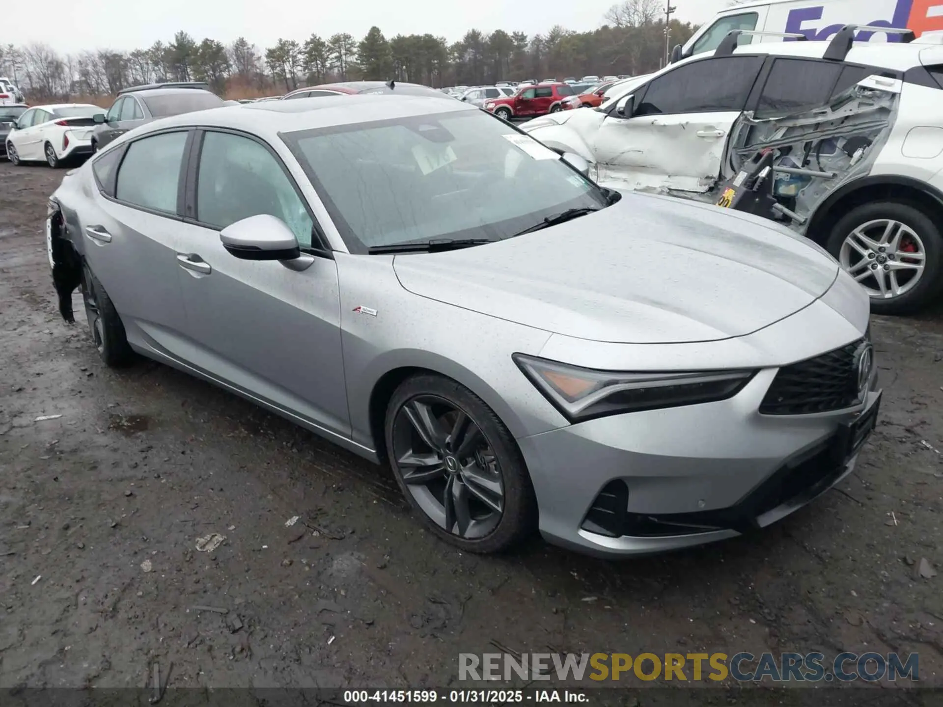 1 fotografías del automóvil dañado 19UDE4H62RA007267 ACURA INTEGRA 2024