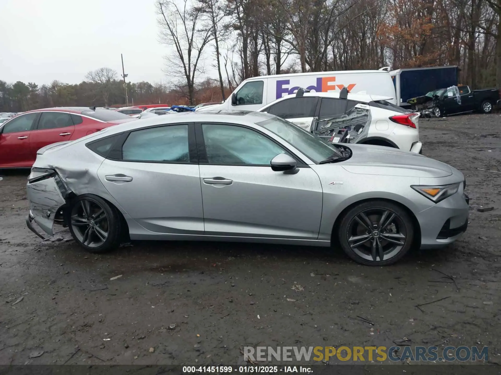 13 fotografías del automóvil dañado 19UDE4H62RA007267 ACURA INTEGRA 2024