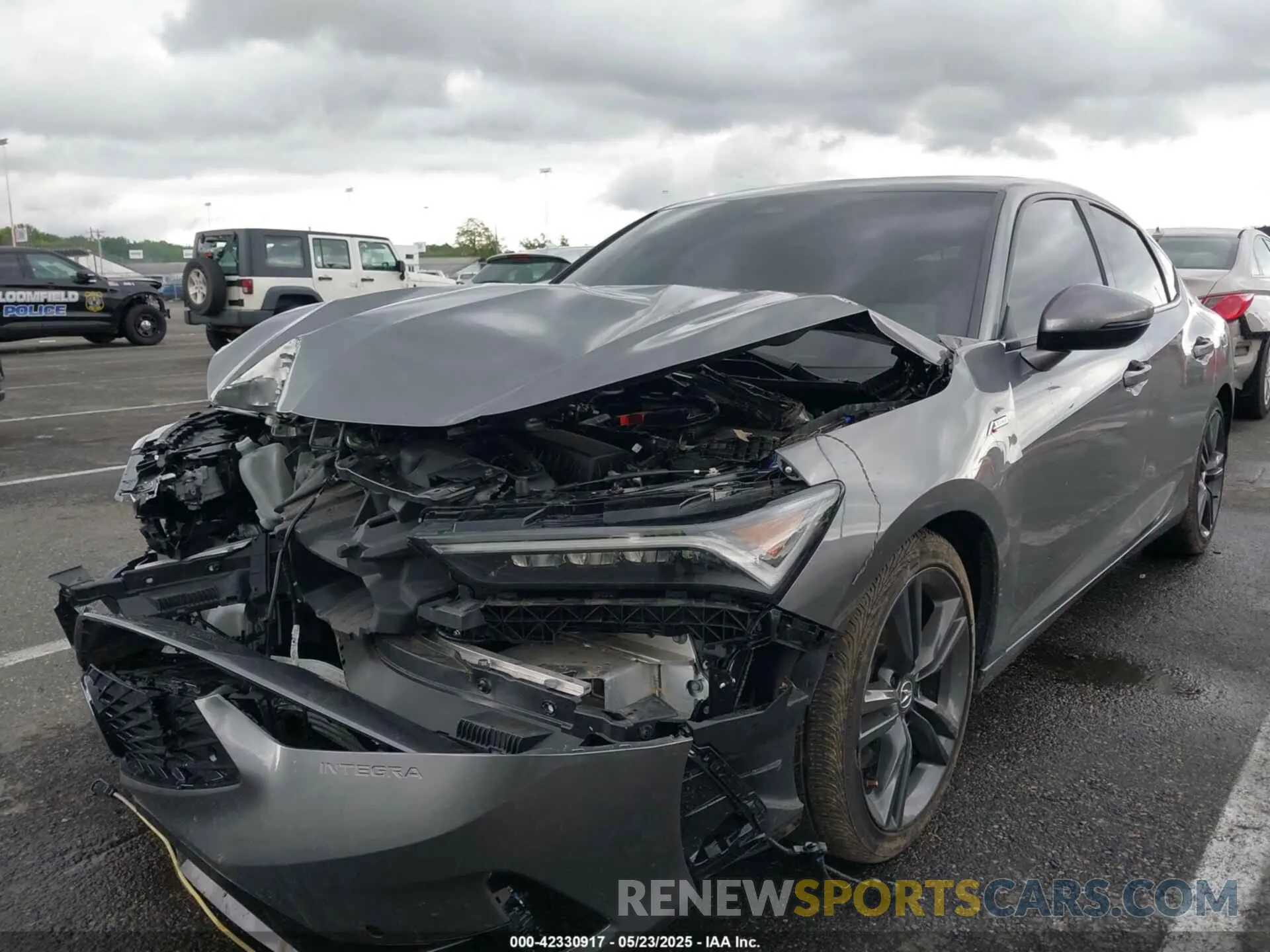 19 fotografías del automóvil dañado 19UDE4H62RA013425 ACURA INTEGRA 2024
