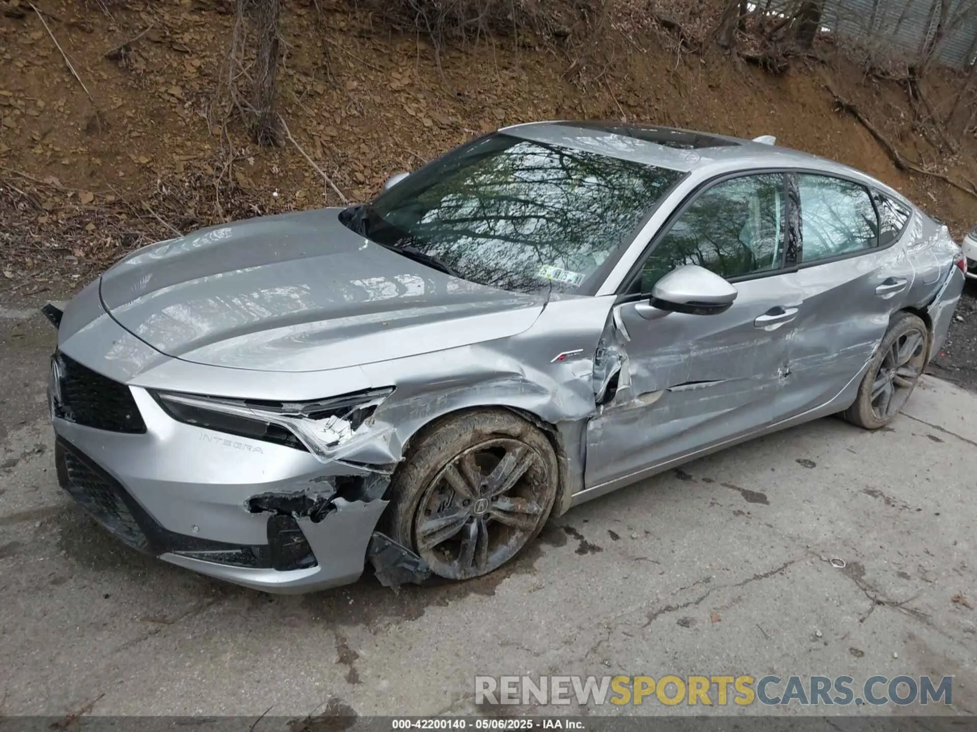 2 fotografías del automóvil dañado 19UDE4H63RA005897 ACURA INTEGRA 2024