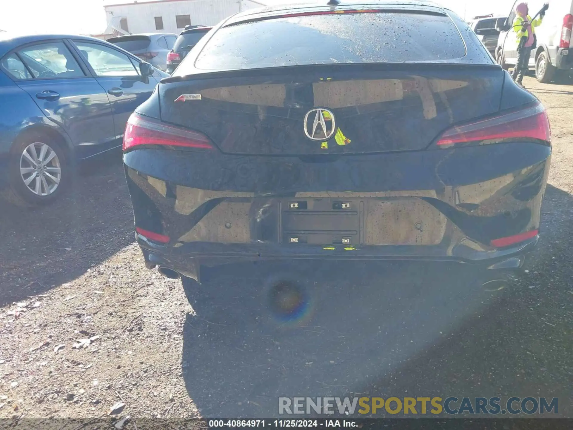17 fotografías del automóvil dañado 19UDE4H63RA006175 ACURA INTEGRA 2024