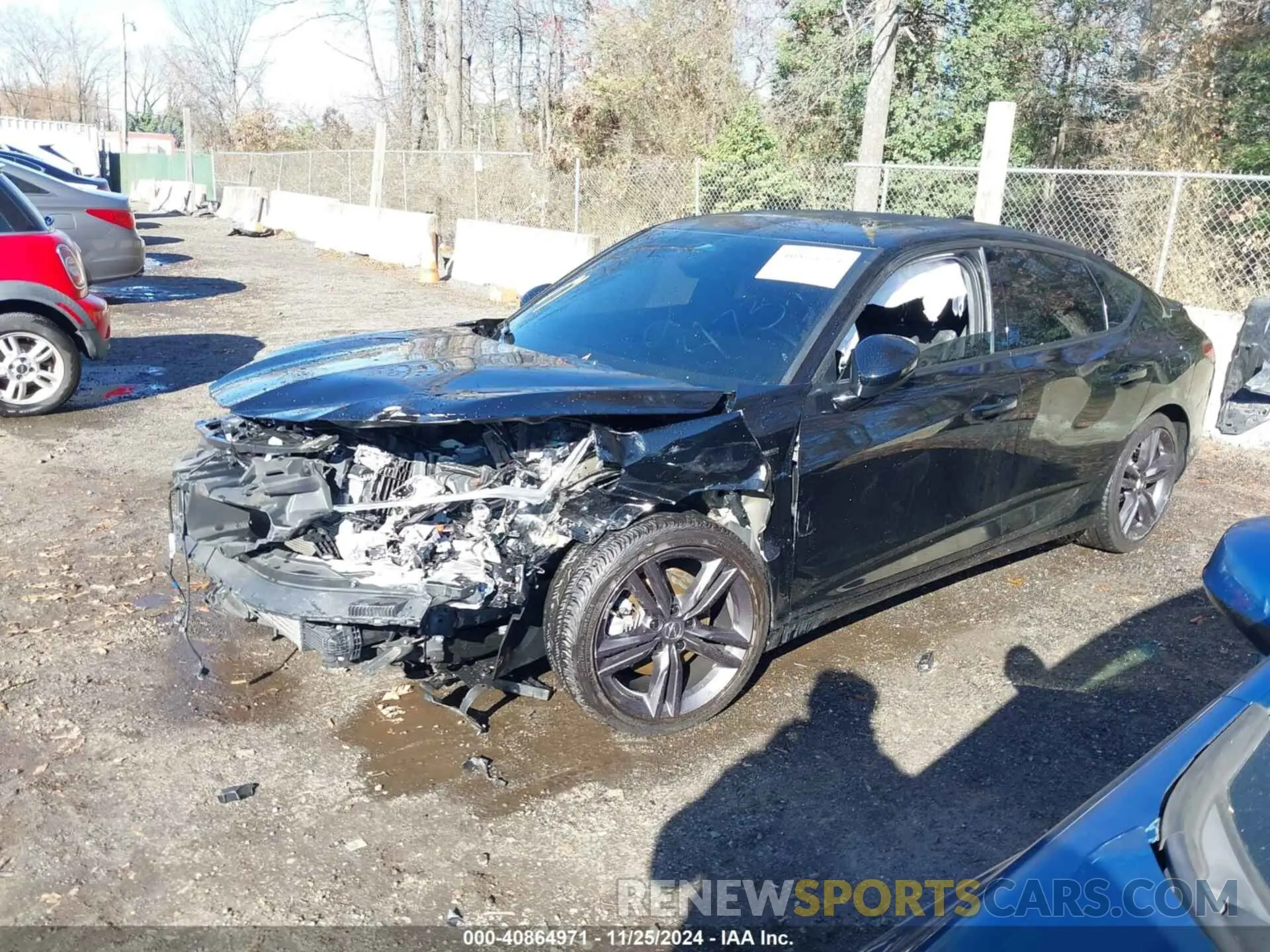 2 fotografías del automóvil dañado 19UDE4H63RA006175 ACURA INTEGRA 2024