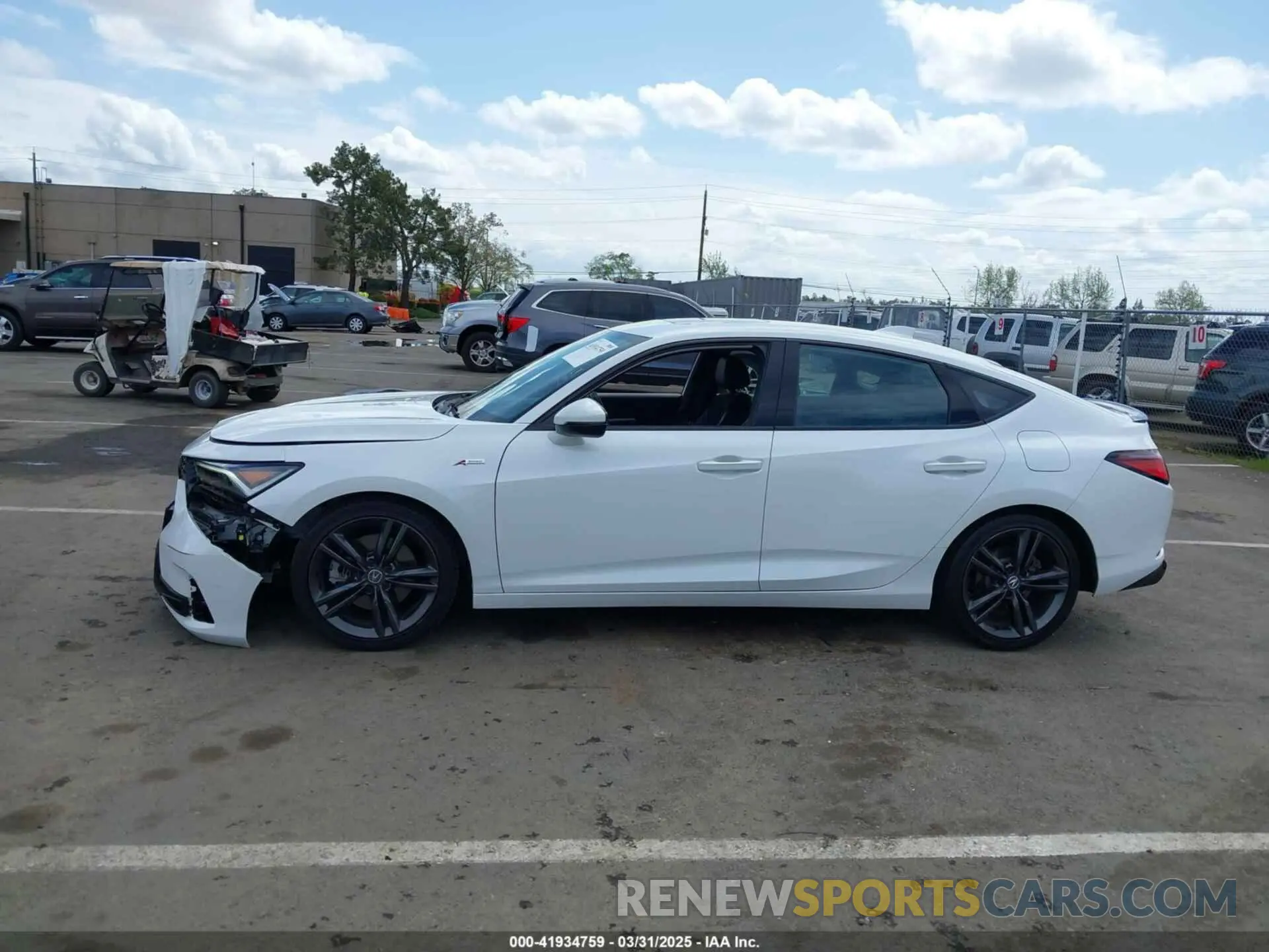 14 fotografías del automóvil dañado 19UDE4H63RA006919 ACURA INTEGRA 2024